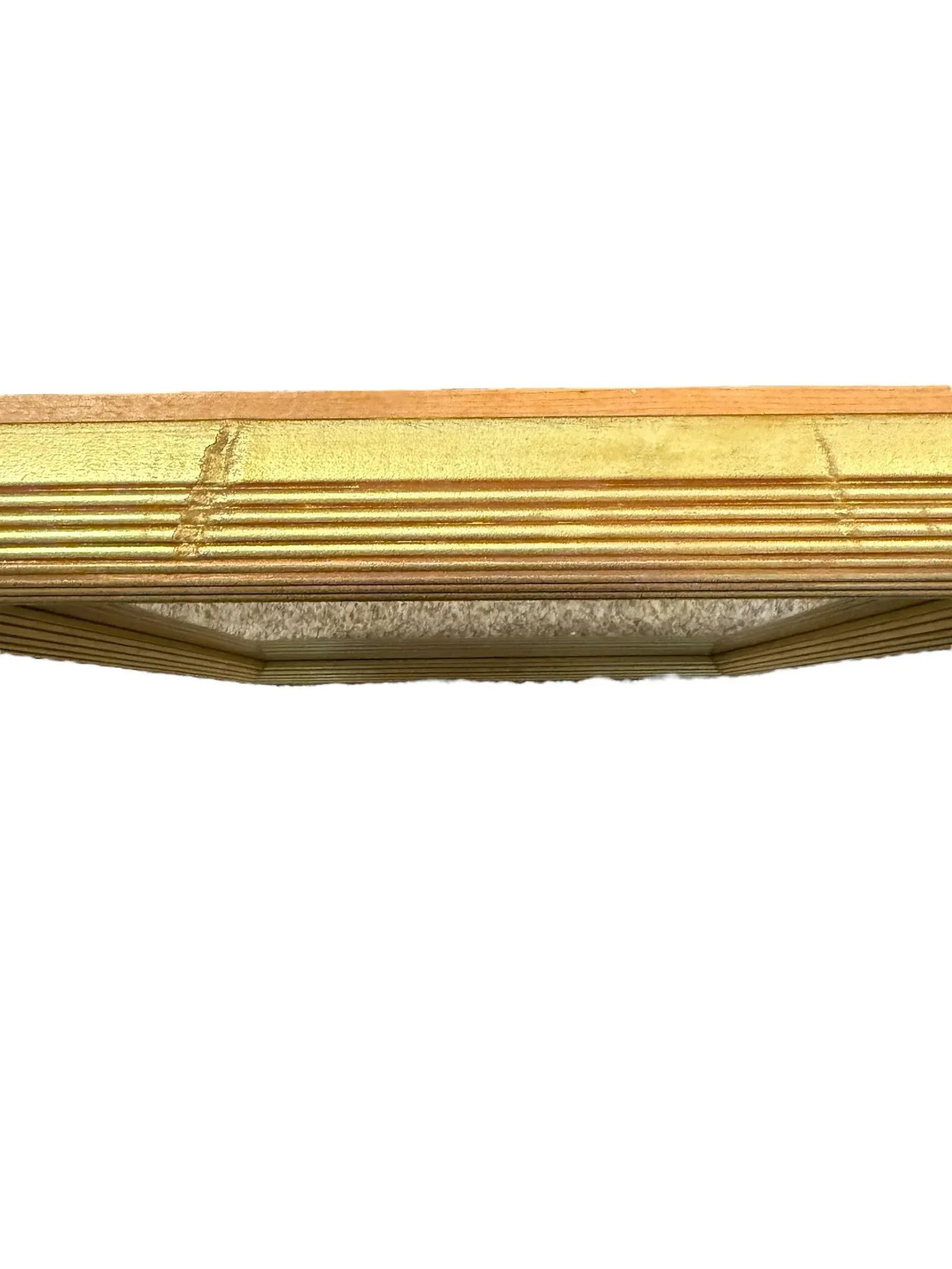 Signed Original Artwork Mushroom Toadstools Giltwood Framed Triptych - 11