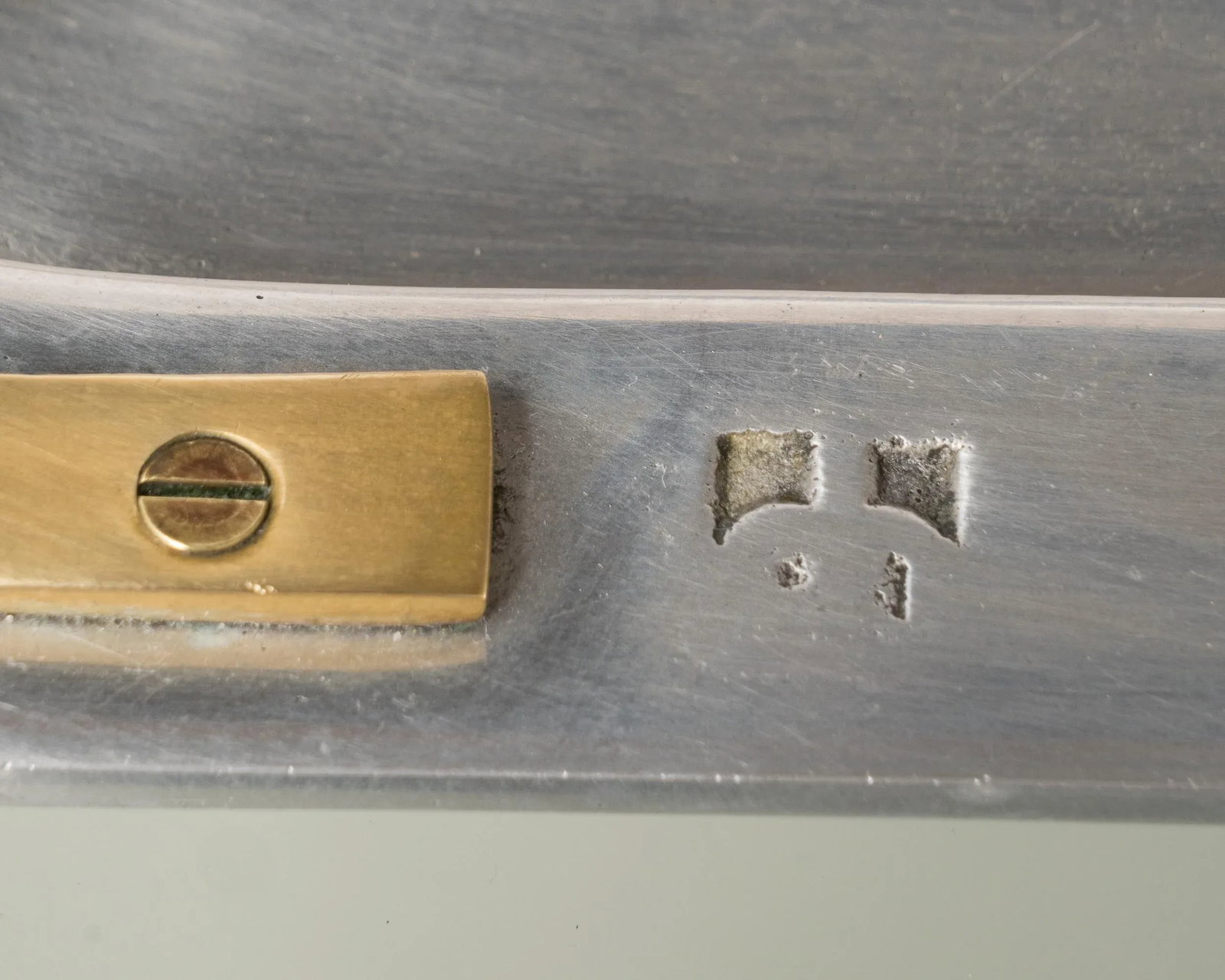 Silver and Bronze Mixed Metals Signed Tray by David Marshall, Spain 1970s - 5