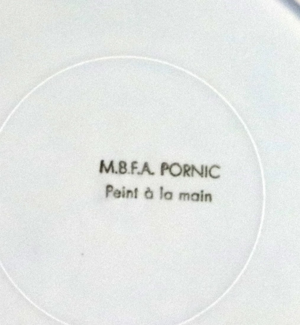 Vintage French Faience Service Decorated With Fish, Manufacture De FaÃ¯ence De Quimper - 10