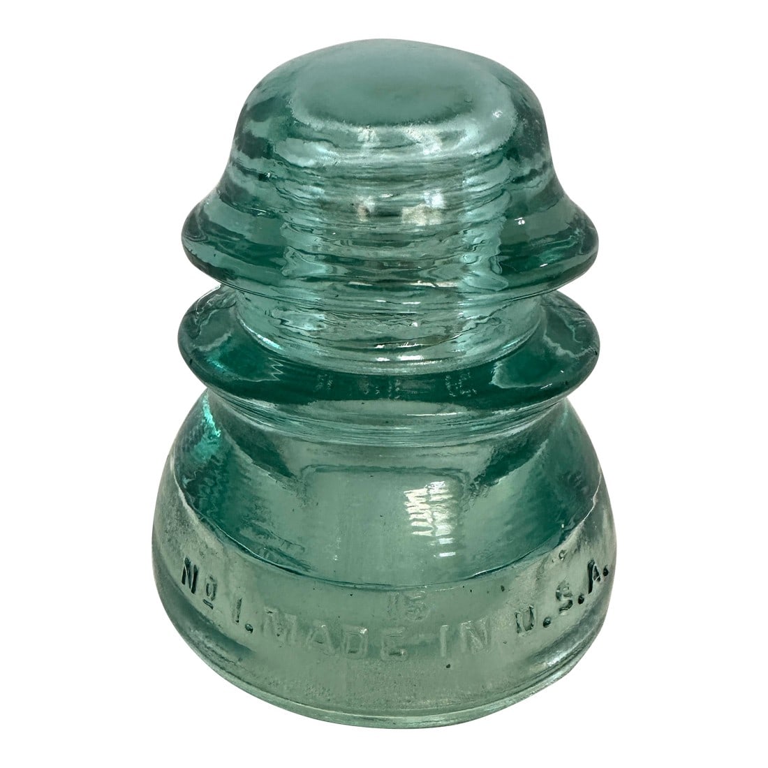 Whitall Tatum No 1 Glass Insulator (1 of 6)