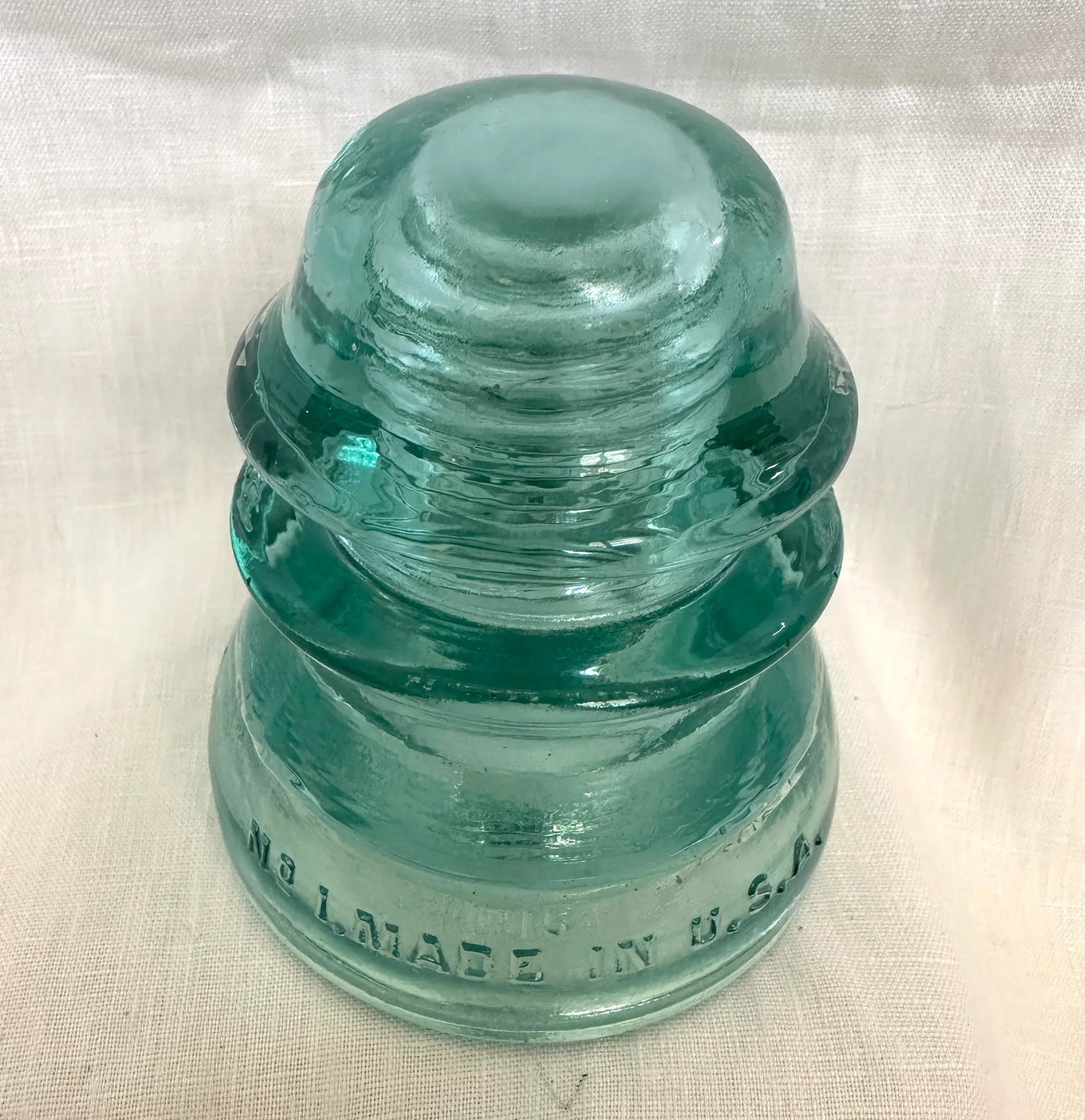 Whitall Tatum No 1 Glass Insulator - 2