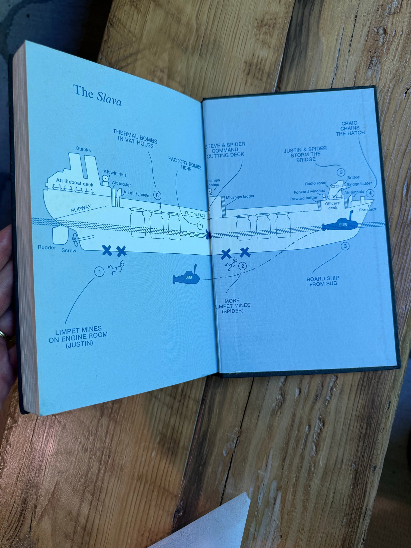 First Edition 1976 Hardcover Book Leviathan by John Gordon Davis - 8