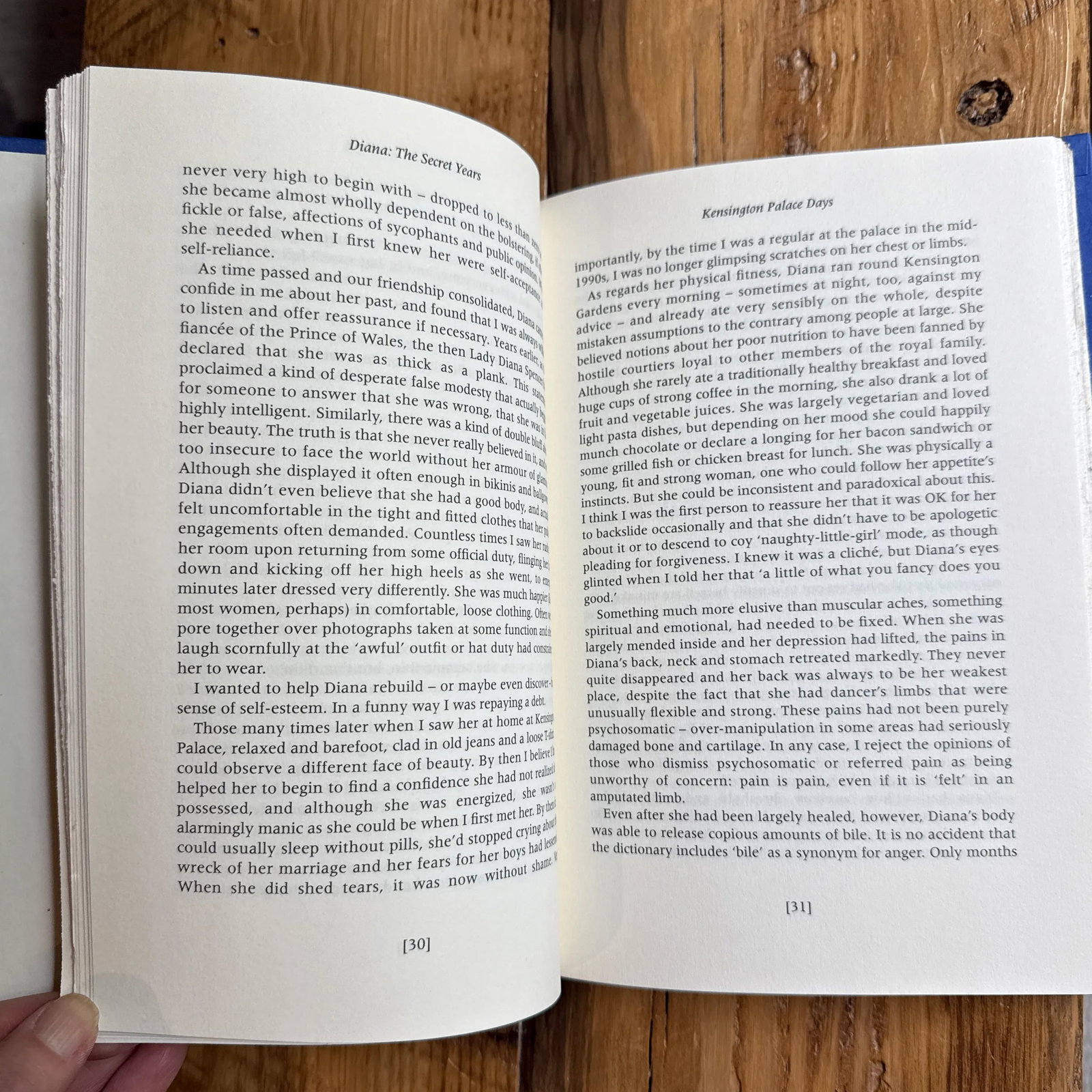 First Edition 1998 Diana the Secret Years Hardcover Book - 10