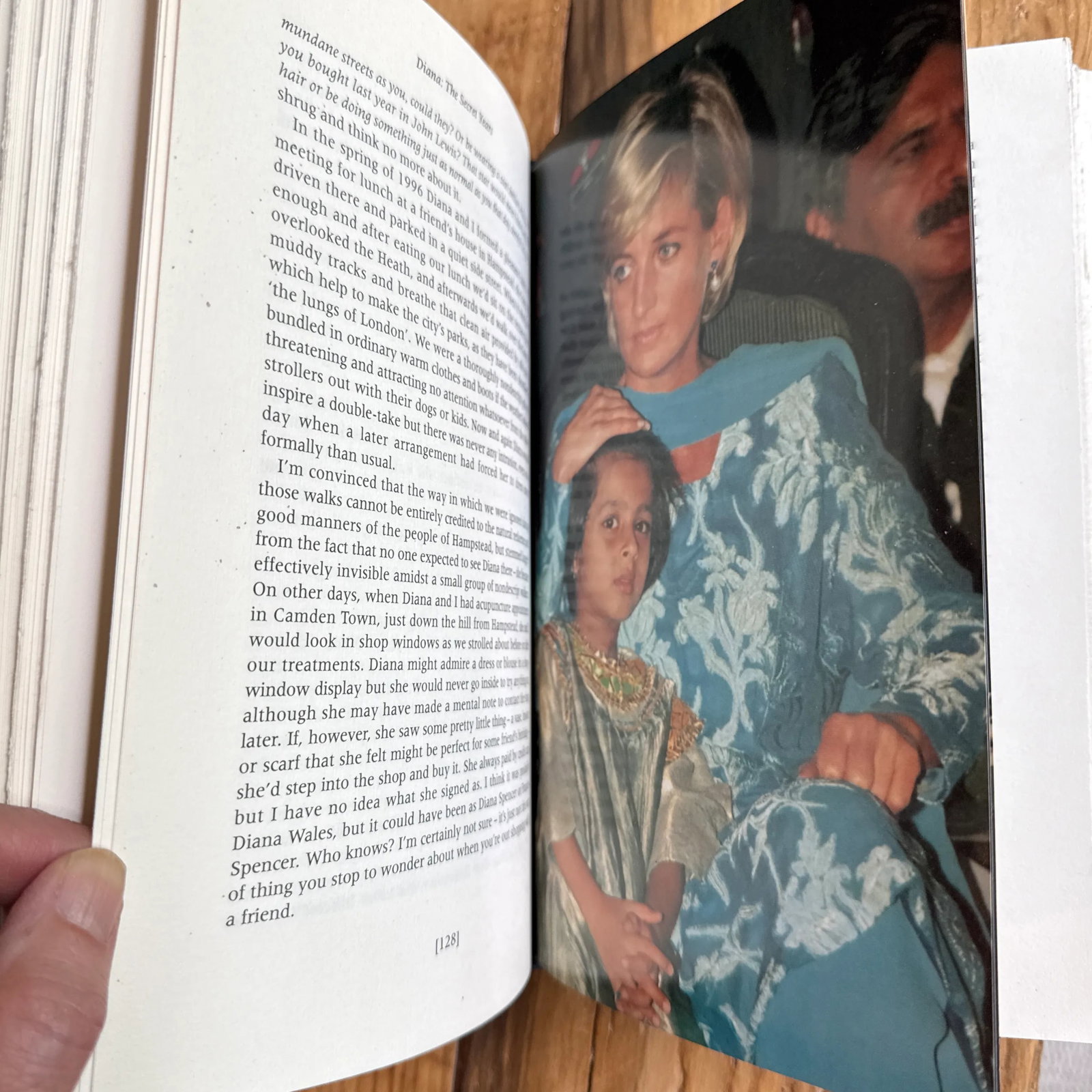 First Edition 1998 Diana the Secret Years Hardcover Book - 7