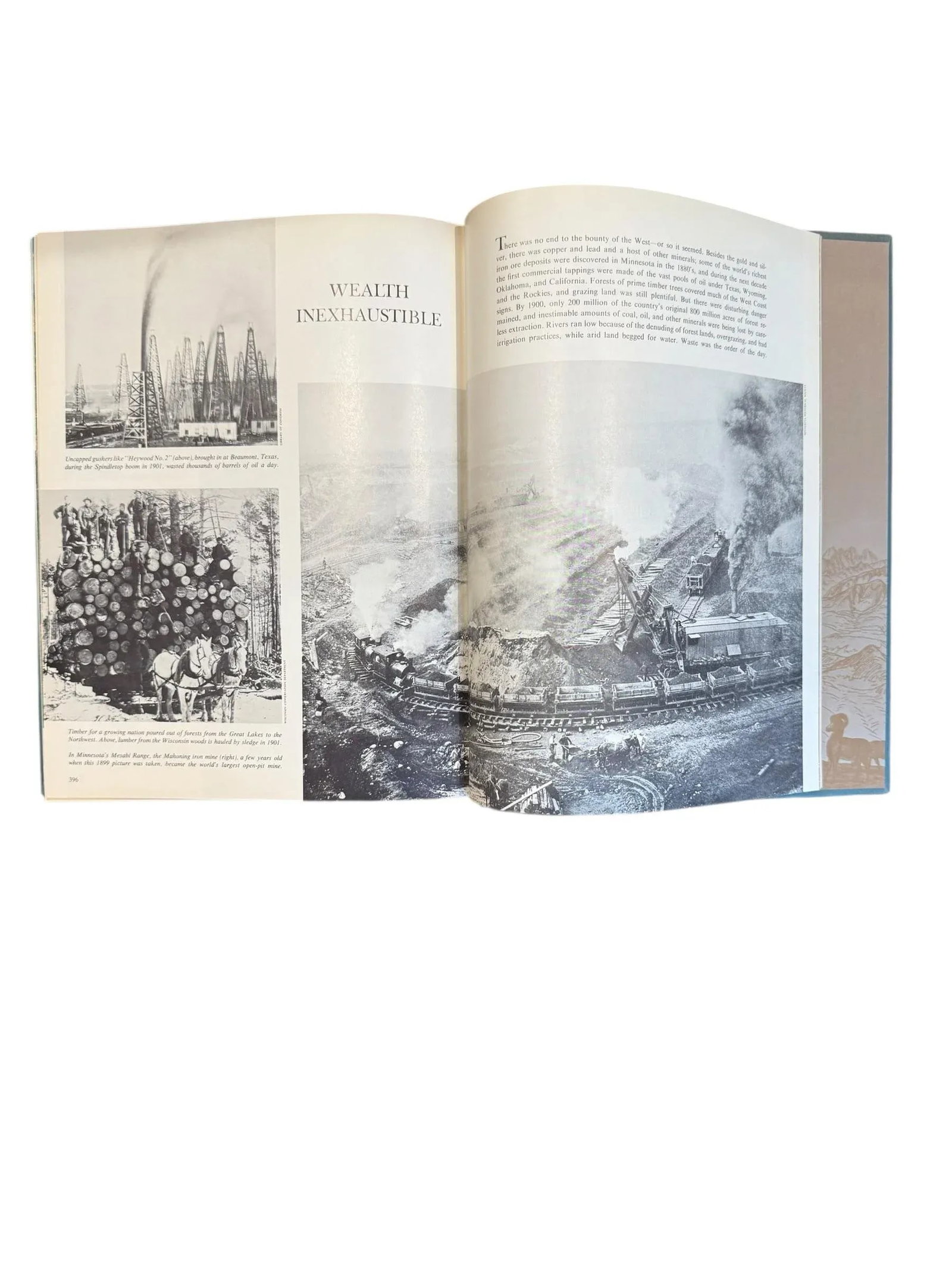 First Edition 1965 History of the Great West Coffee Table Hardcover Book - 8