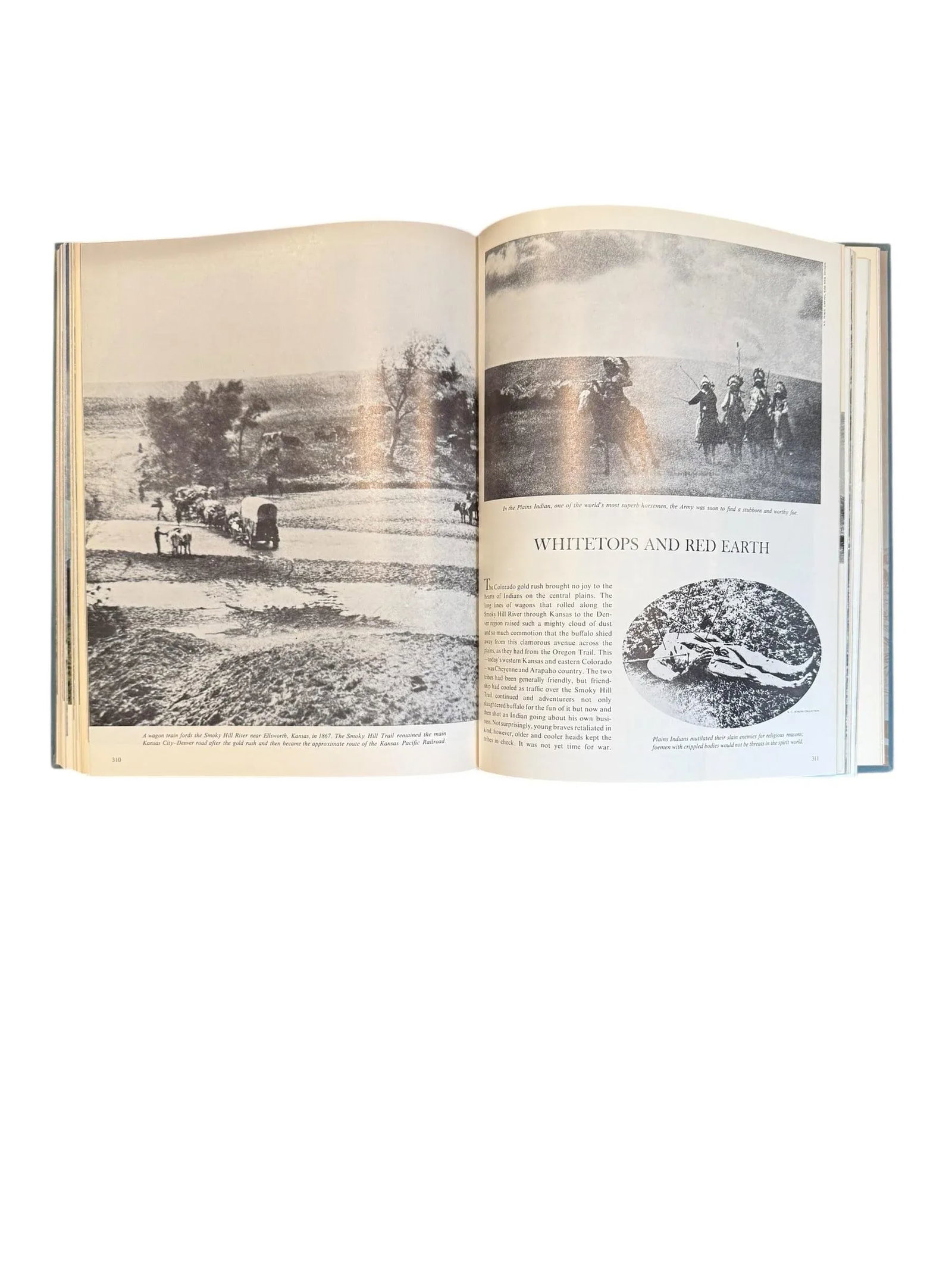 First Edition 1965 History of the Great West Coffee Table Hardcover Book - 9