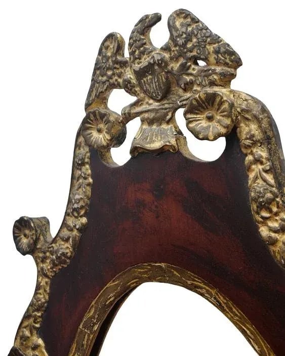 19th Century Carved and Gilt Mahogany Federal Revival Mirror - 5