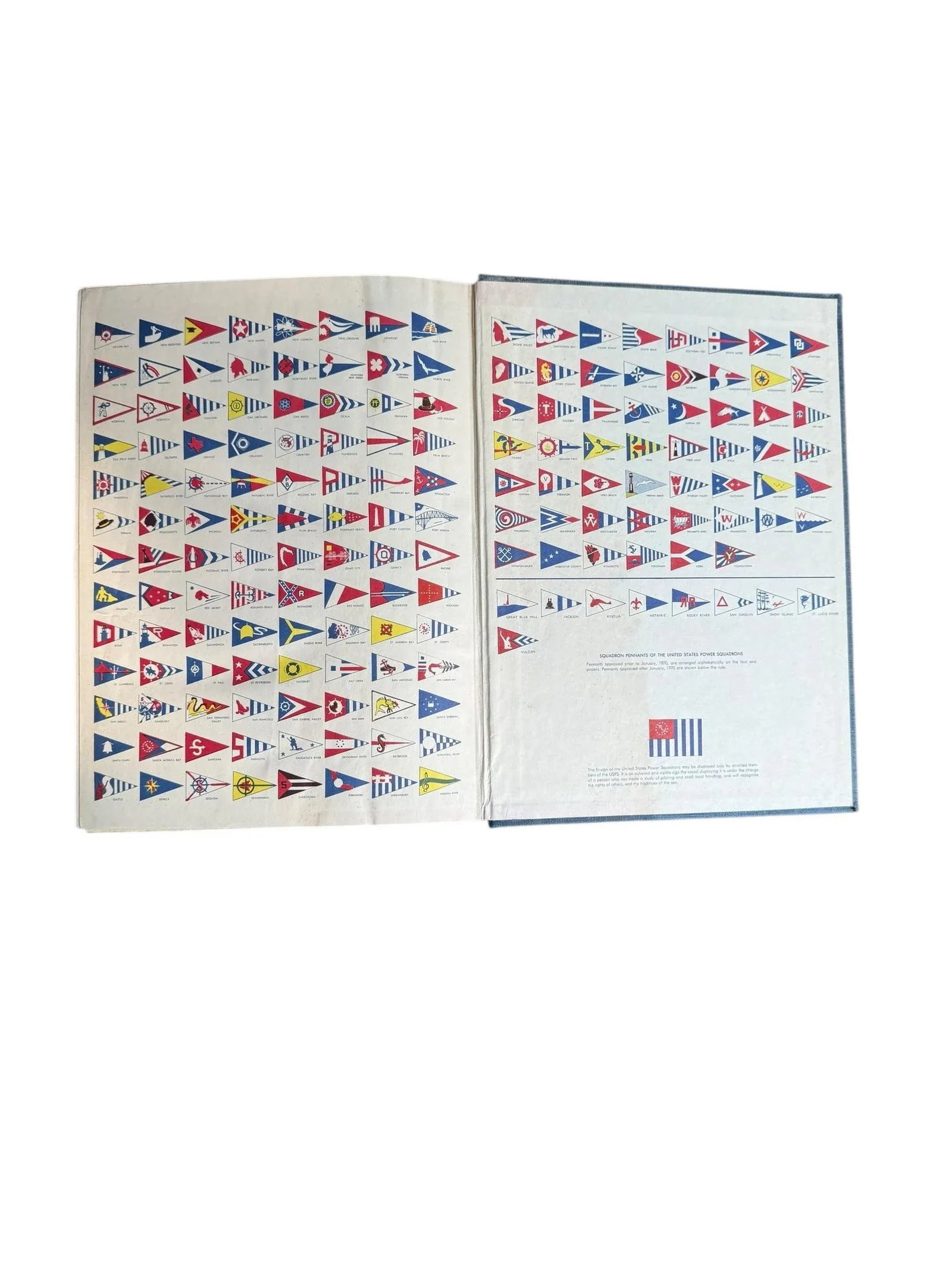 1971 Edition Piloting Seamanship and Small Boat Handling Maritime Blue Hardcover Reference Book - 5