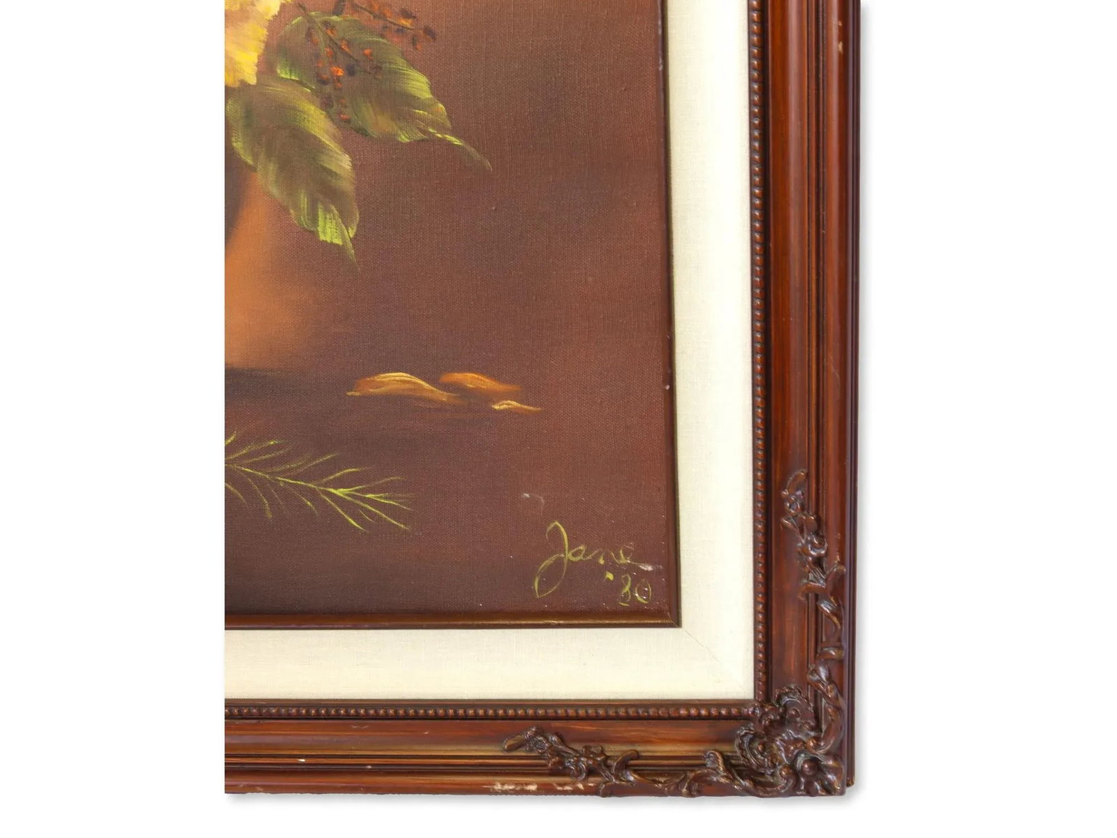 Midcentury Floral Still Life Painting - 3