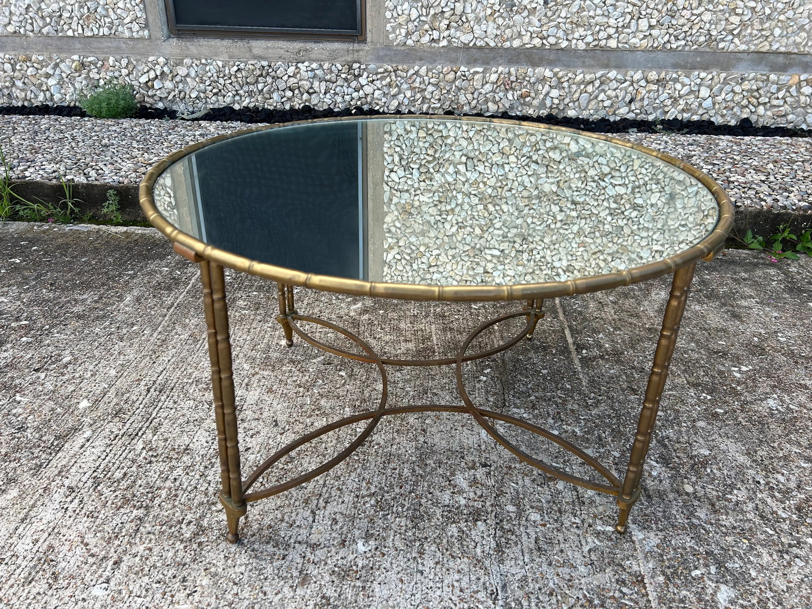1940s French Maison Baguès Attributed Brass Coffee Table - 12