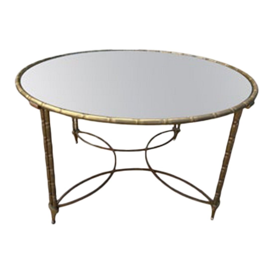 1940s French Maison Baguès Attributed Brass Coffee Table (1 of 12)
