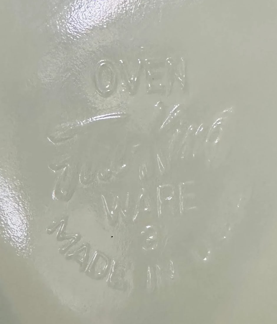 Fire King Delphite Blue Divided Relish Dish - 7