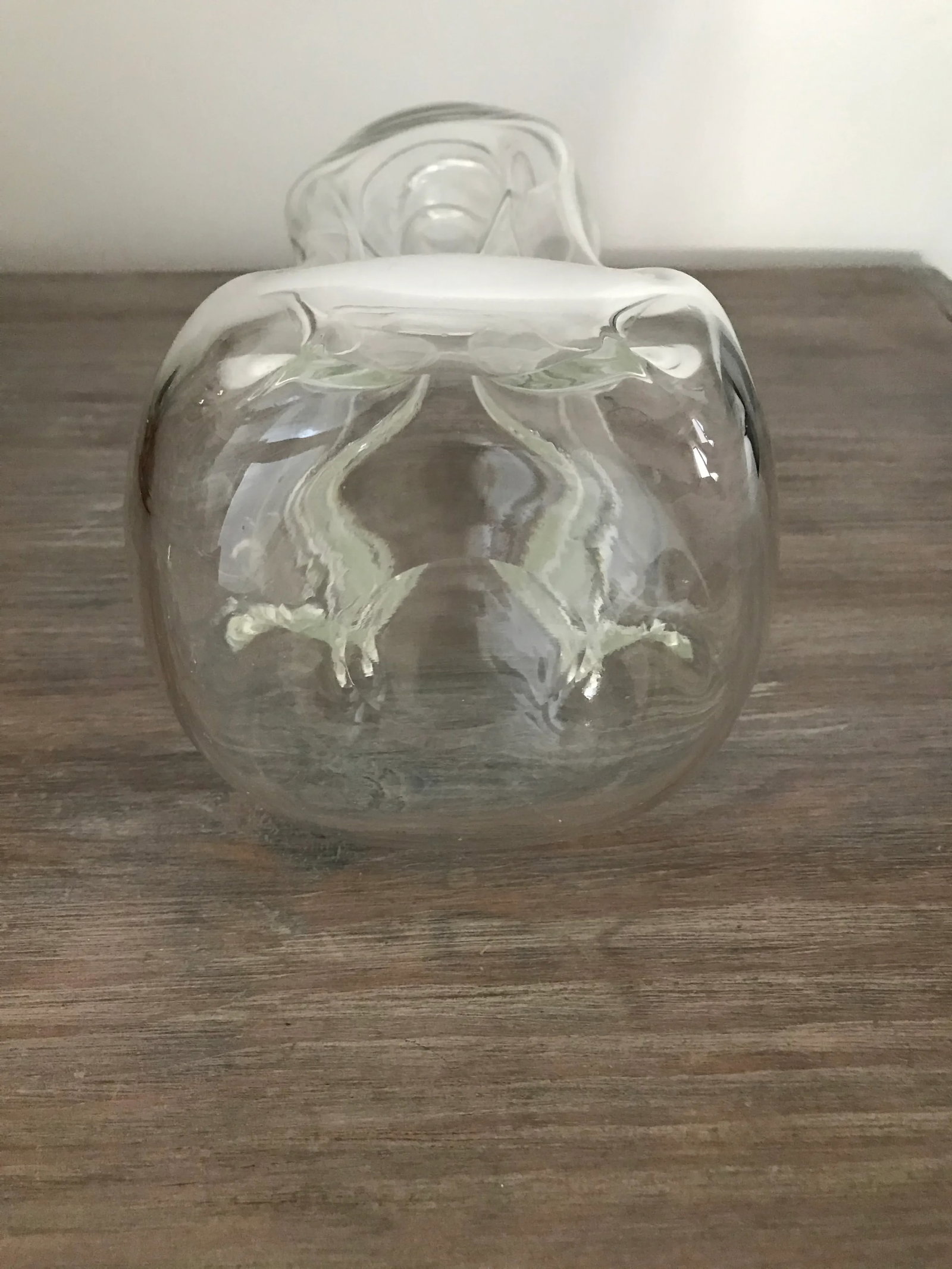 Vintage 1960s Holmegaard "Kluk Kluk" Clear Glass Decanter - 3