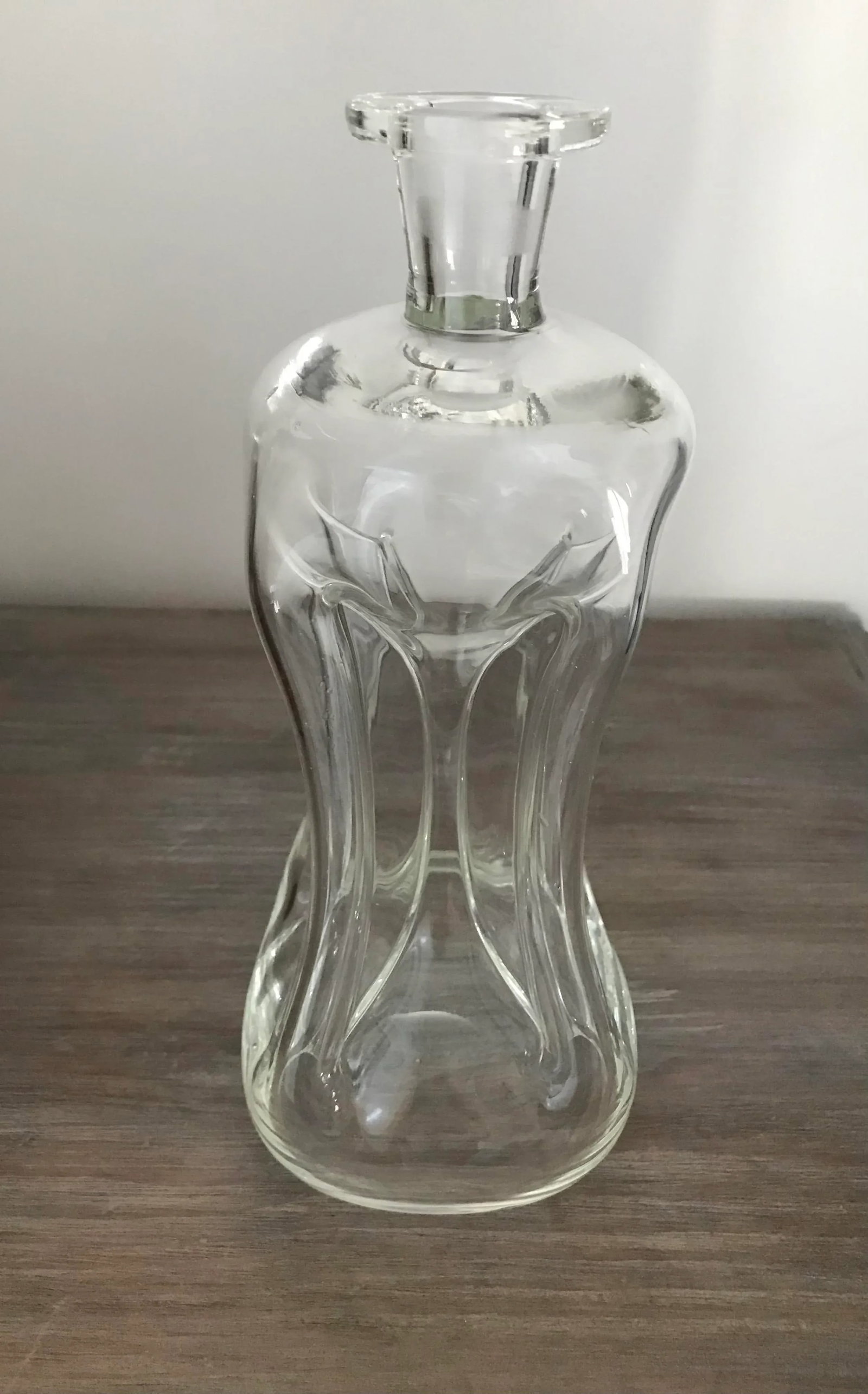 Vintage 1960s Holmegaard "Kluk Kluk" Clear Glass Decanter - 6
