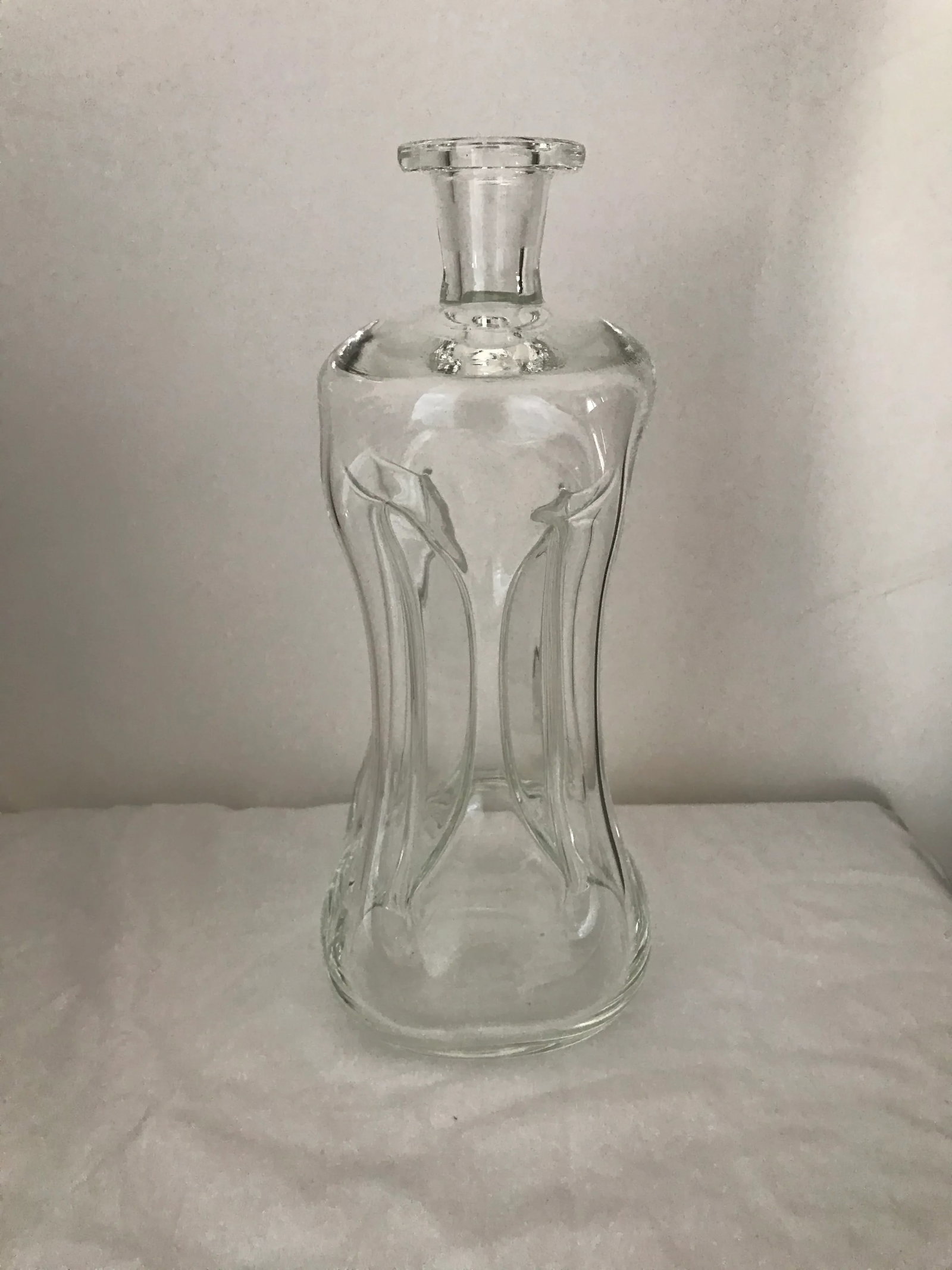 Vintage 1960s Holmegaard "Kluk Kluk" Clear Glass Decanter - 7