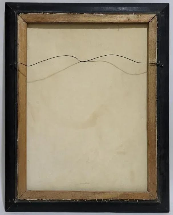 Oil Painting Portrait Elderly Woman From Hong Kong Holding Flowers - 7