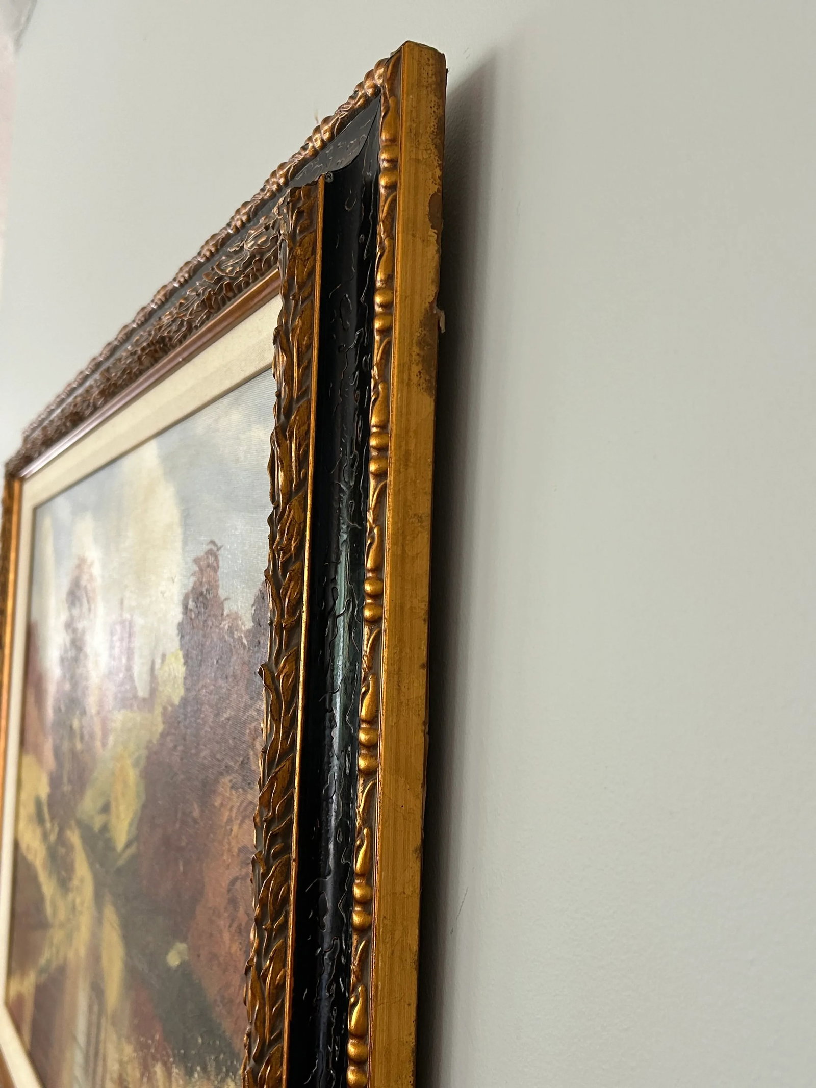 Autumn at Warkworth Original Oil Painting by British Artist John J. Kerr (B. 1933) - 5