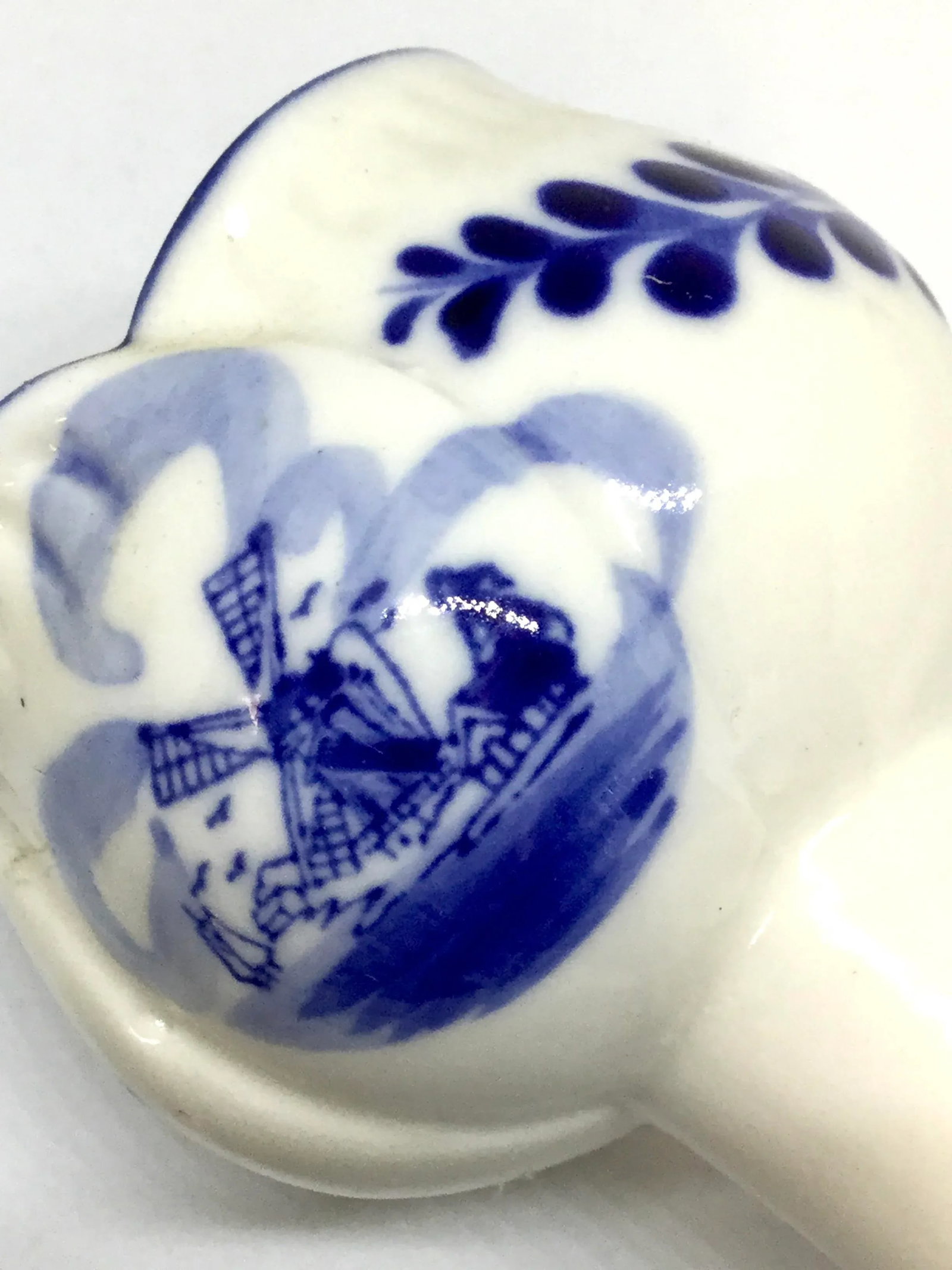 Vintage Delftware Candle Holder or Salt Cellar - 6