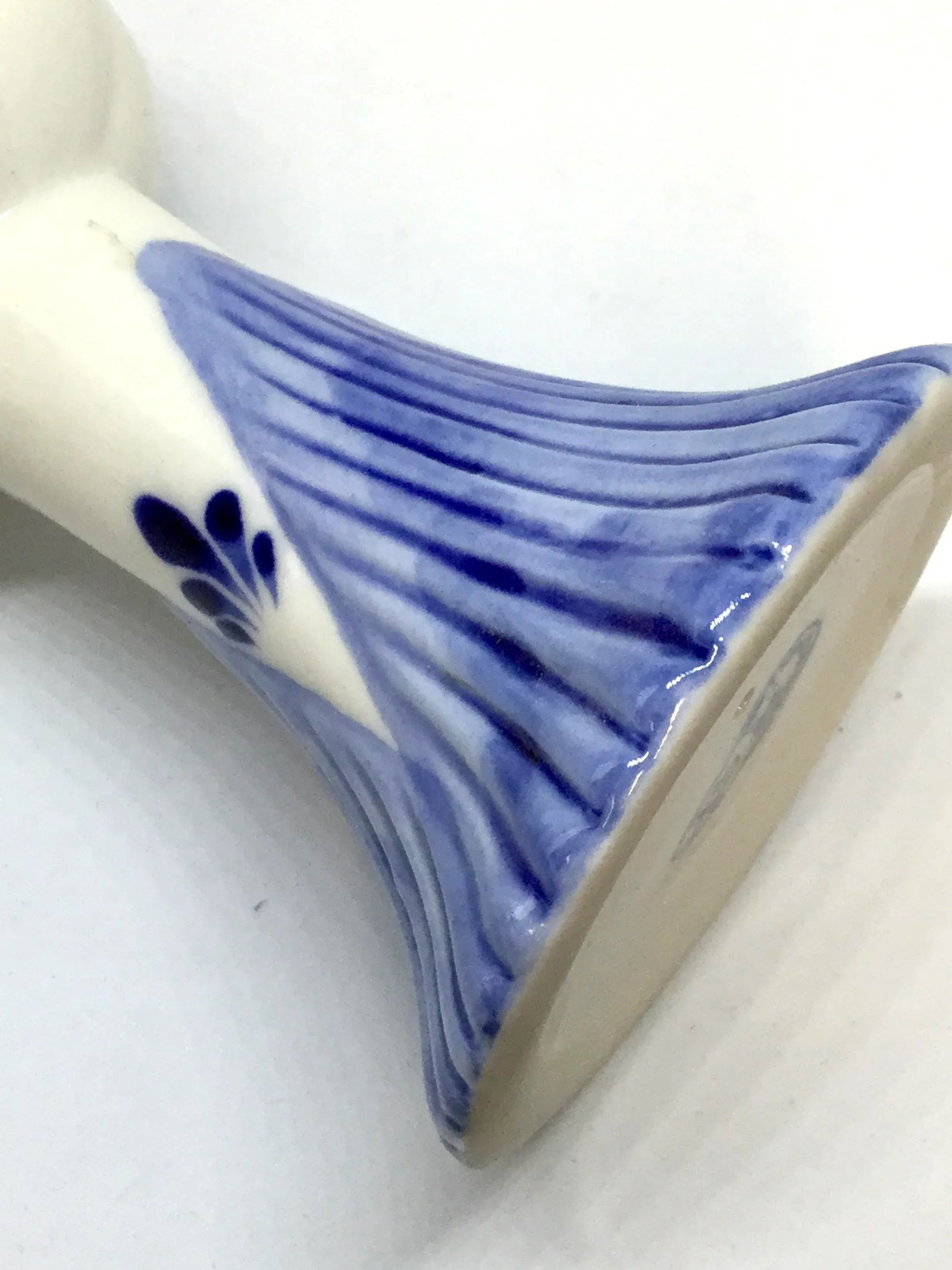 Vintage Delftware Candle Holder or Salt Cellar - 7