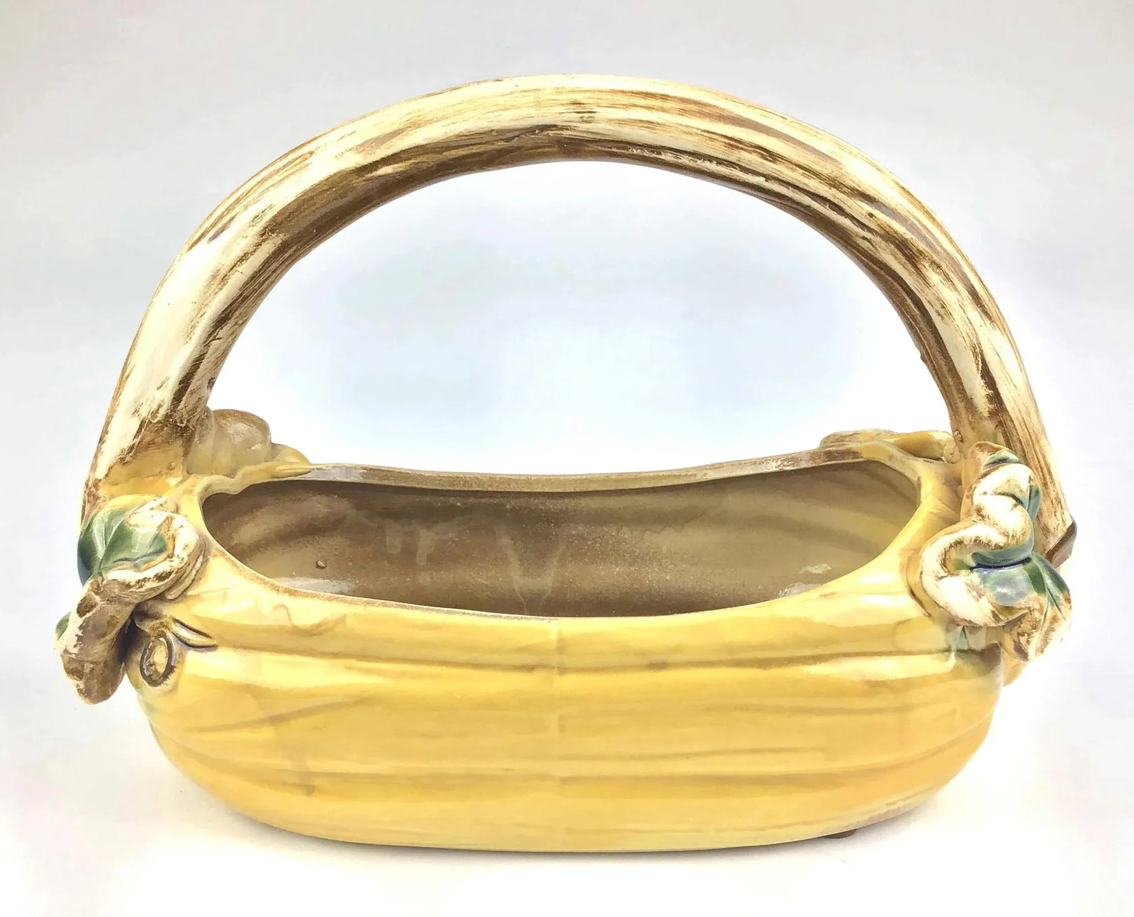 Vintage Studio Rustic Pottery Basket - 2