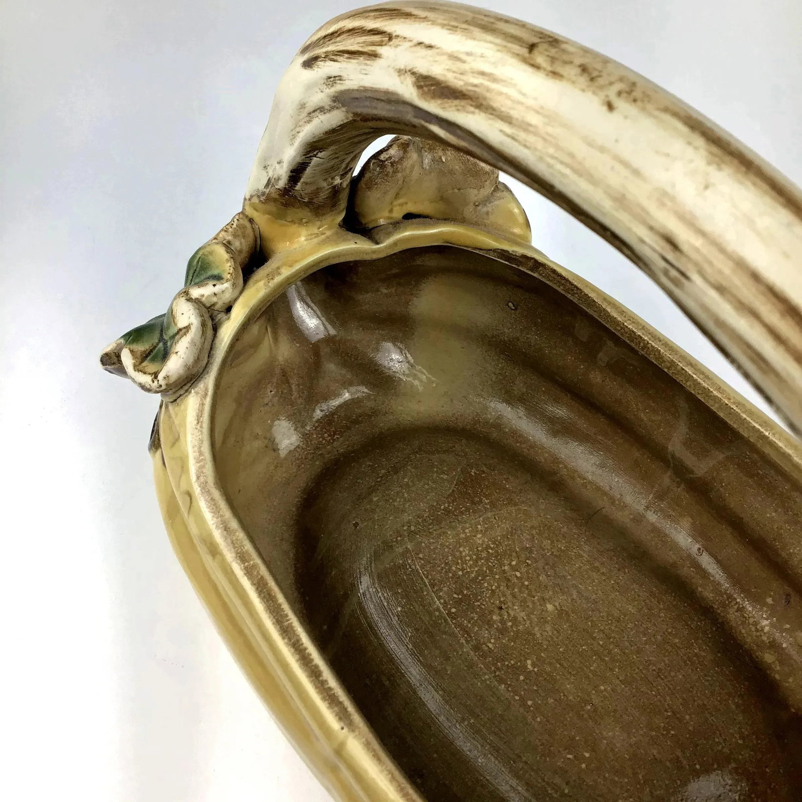 Vintage Studio Rustic Pottery Basket - 7