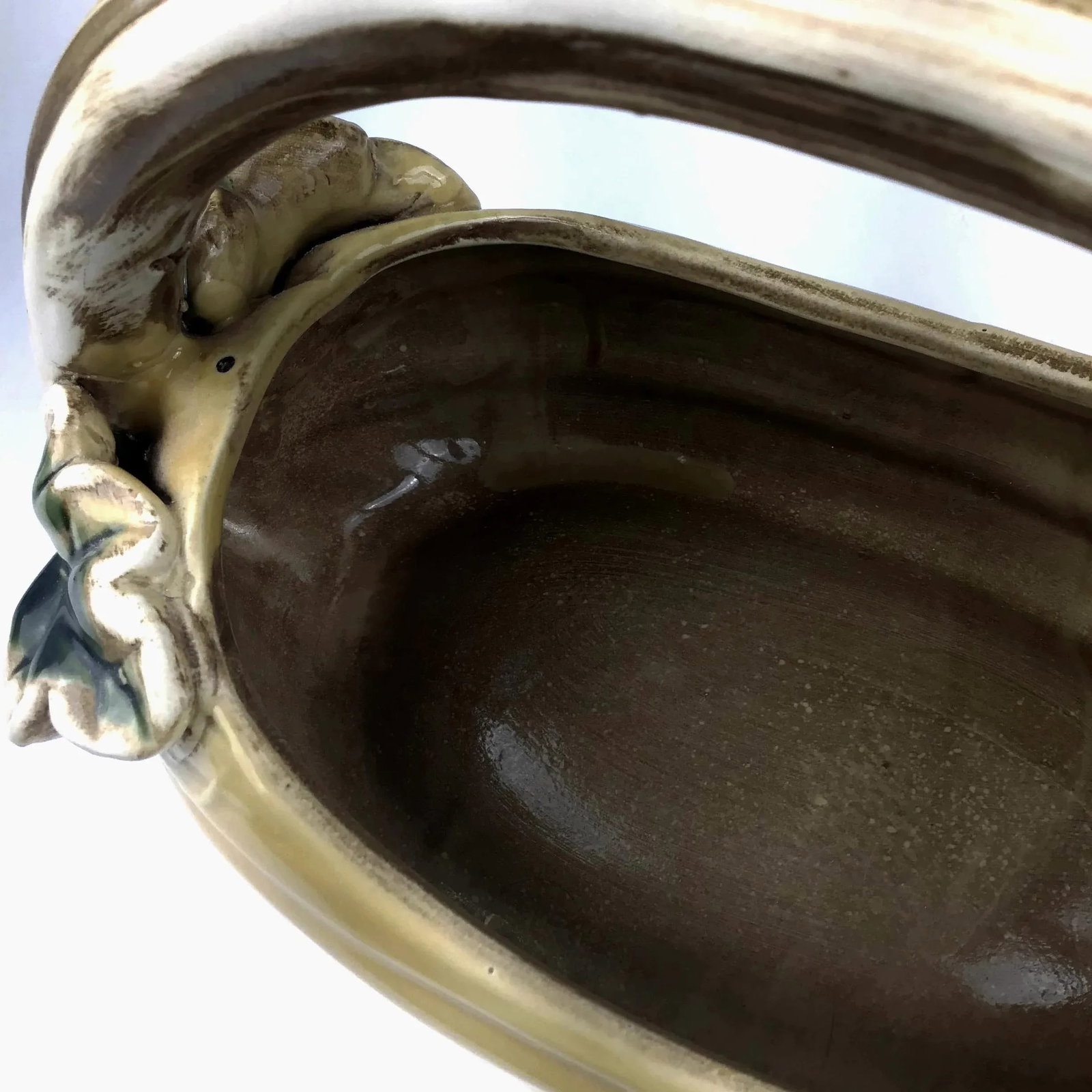 Vintage Studio Rustic Pottery Basket - 8