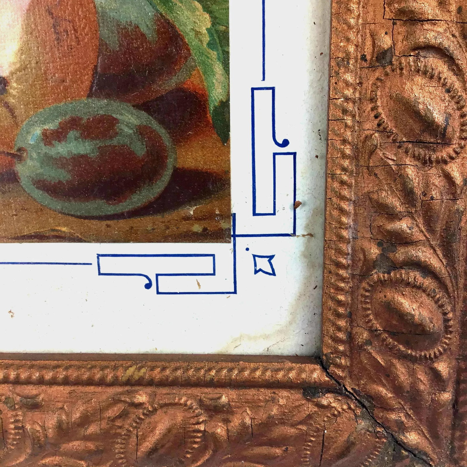 19th Century Original Framed Oil Painting - 3