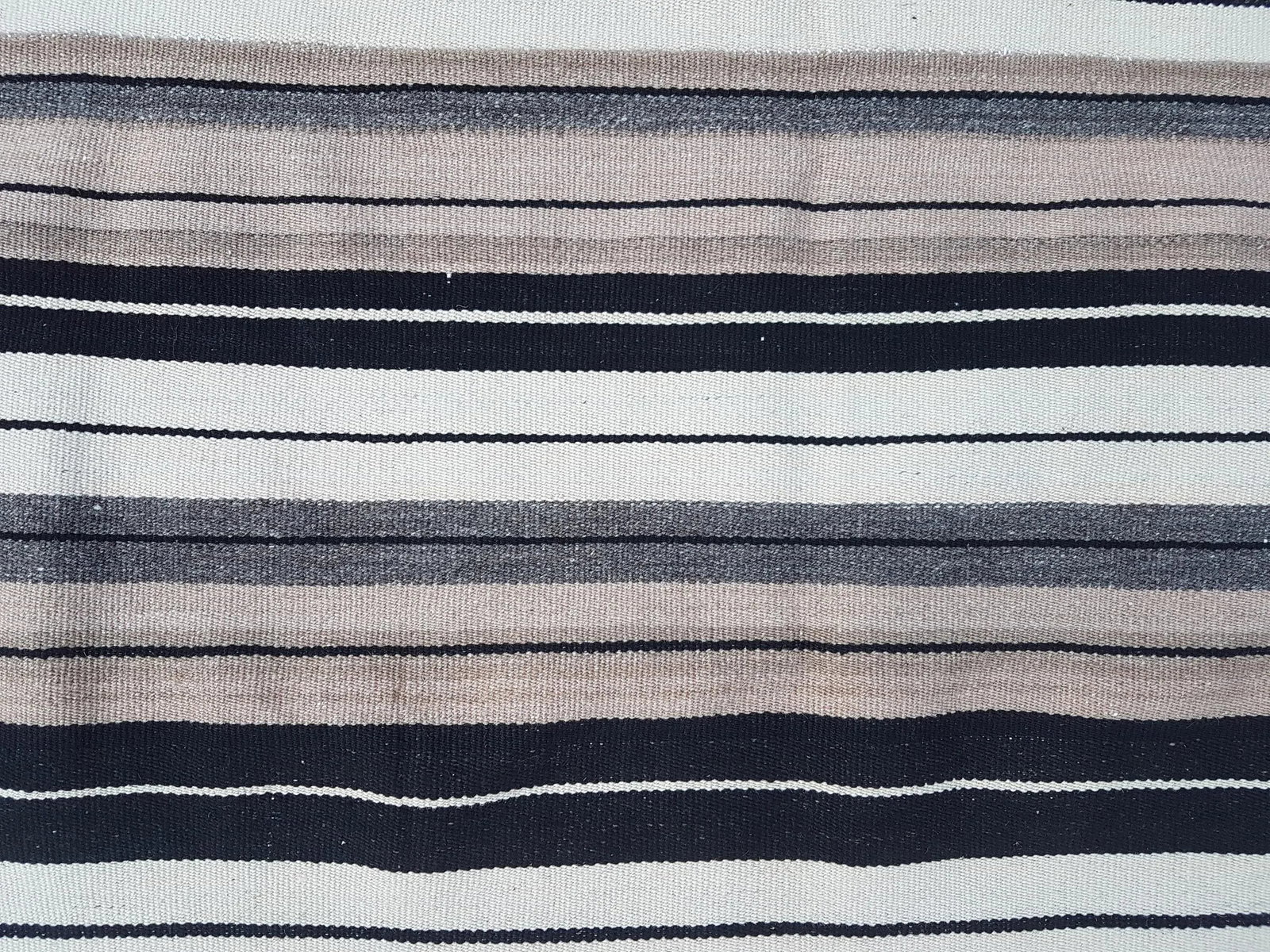 Turkish Organic Hemp Sisal Kilim Rug 4'9" X 9'3" - 2