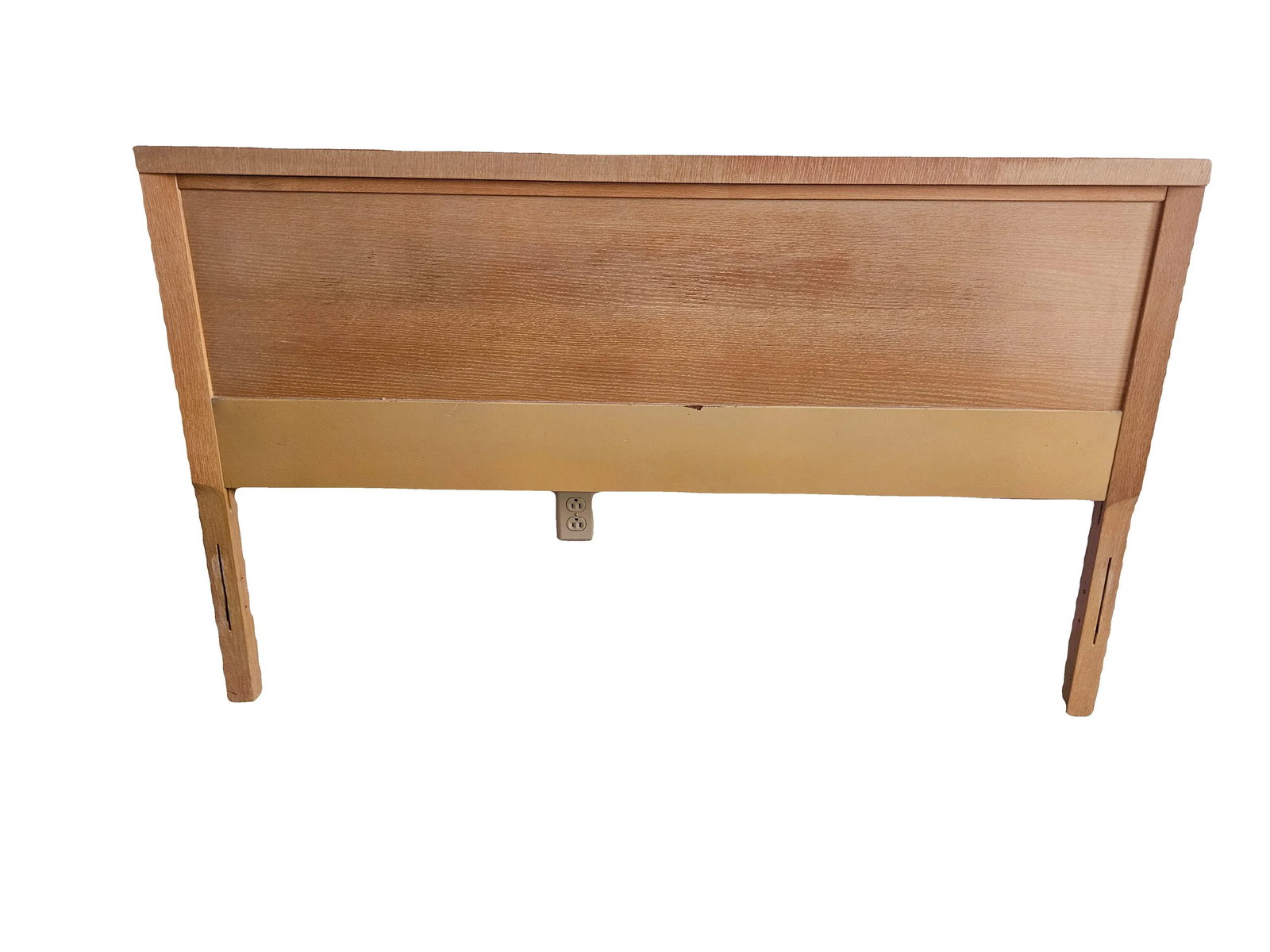 Vintage 1950s Starline Hollywood La Blond Birch Full Size Bed - 4