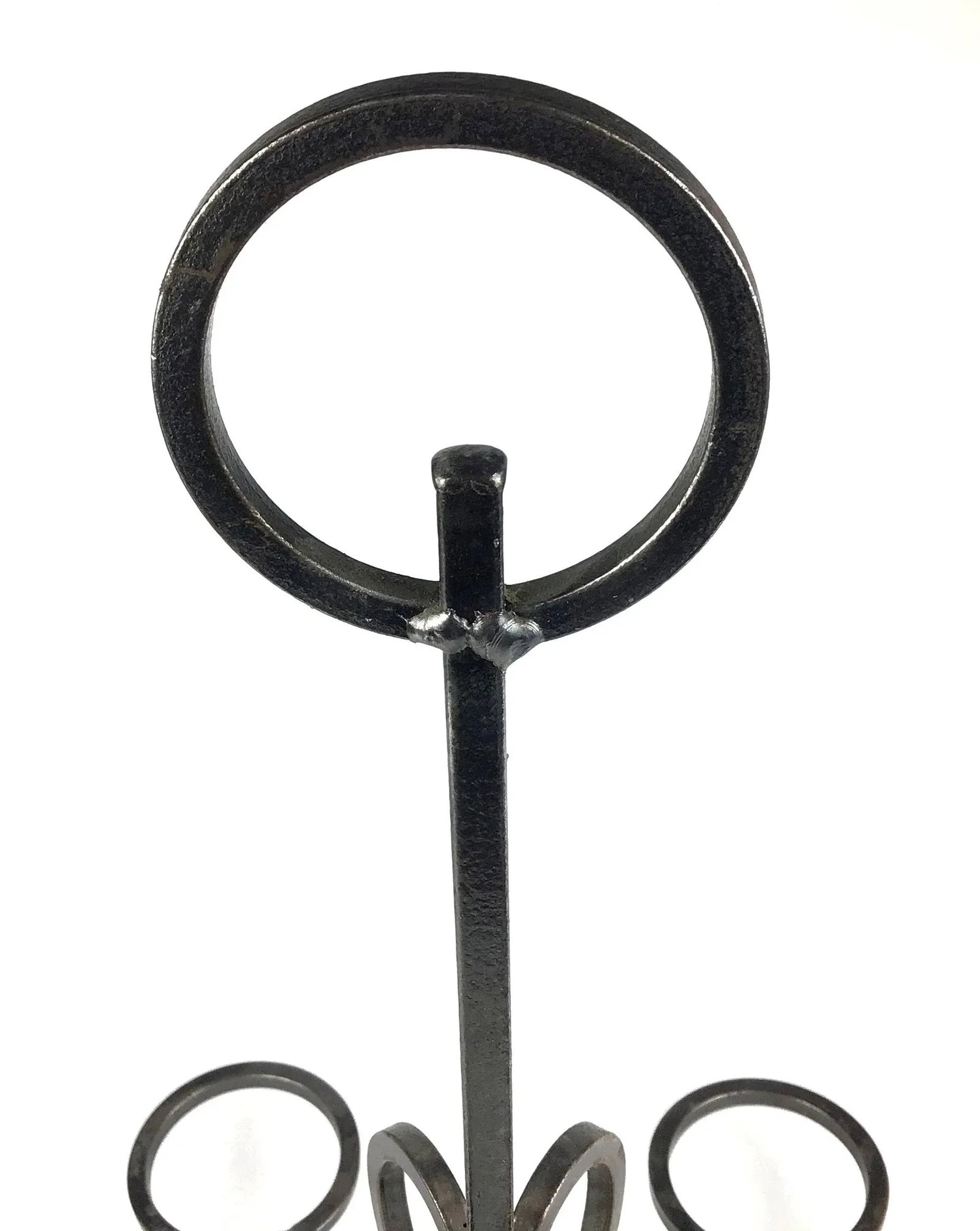 Artisan Vintage Wrought Iron Table Chandelier - 6