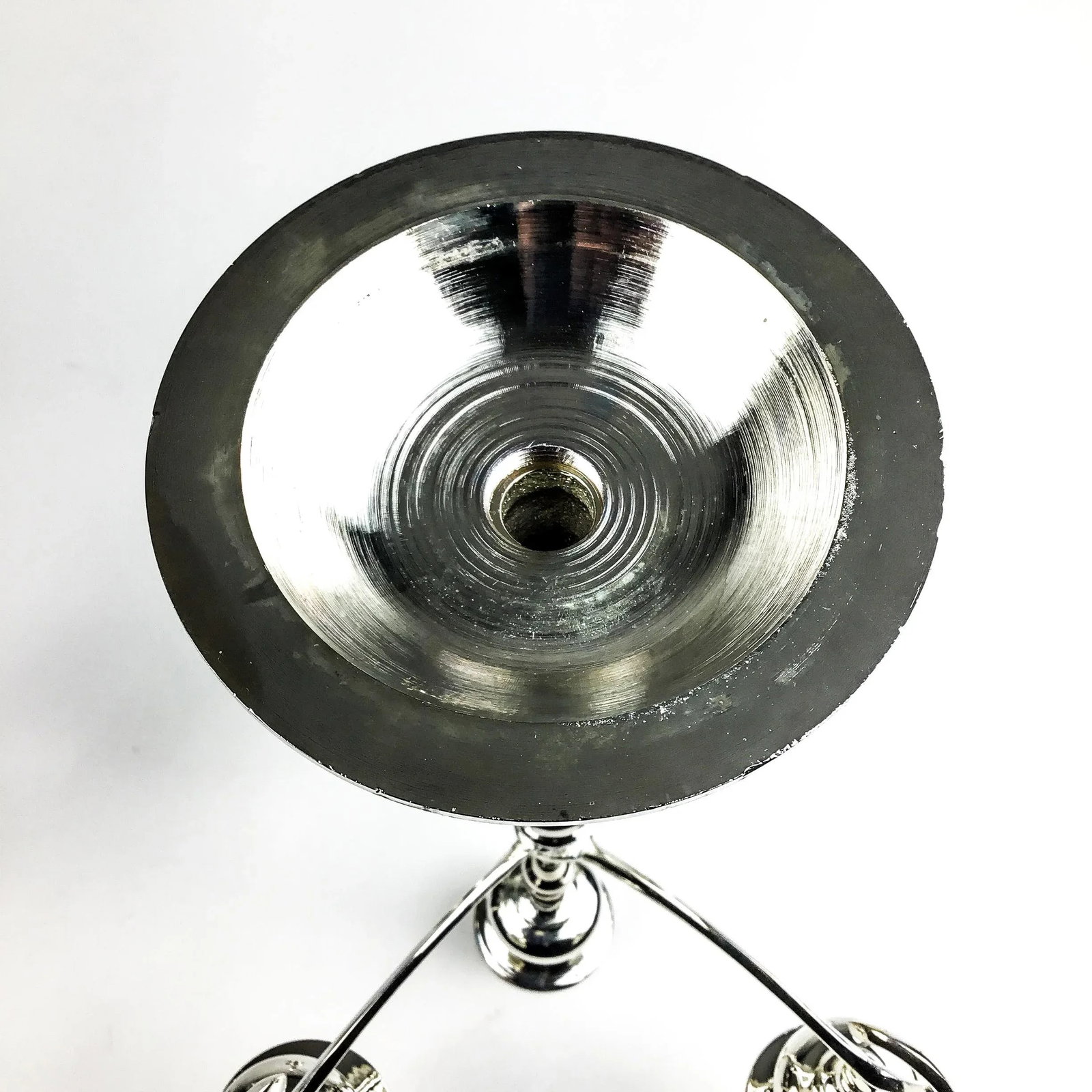 Vintage Silver Plate Candle Holders - 11