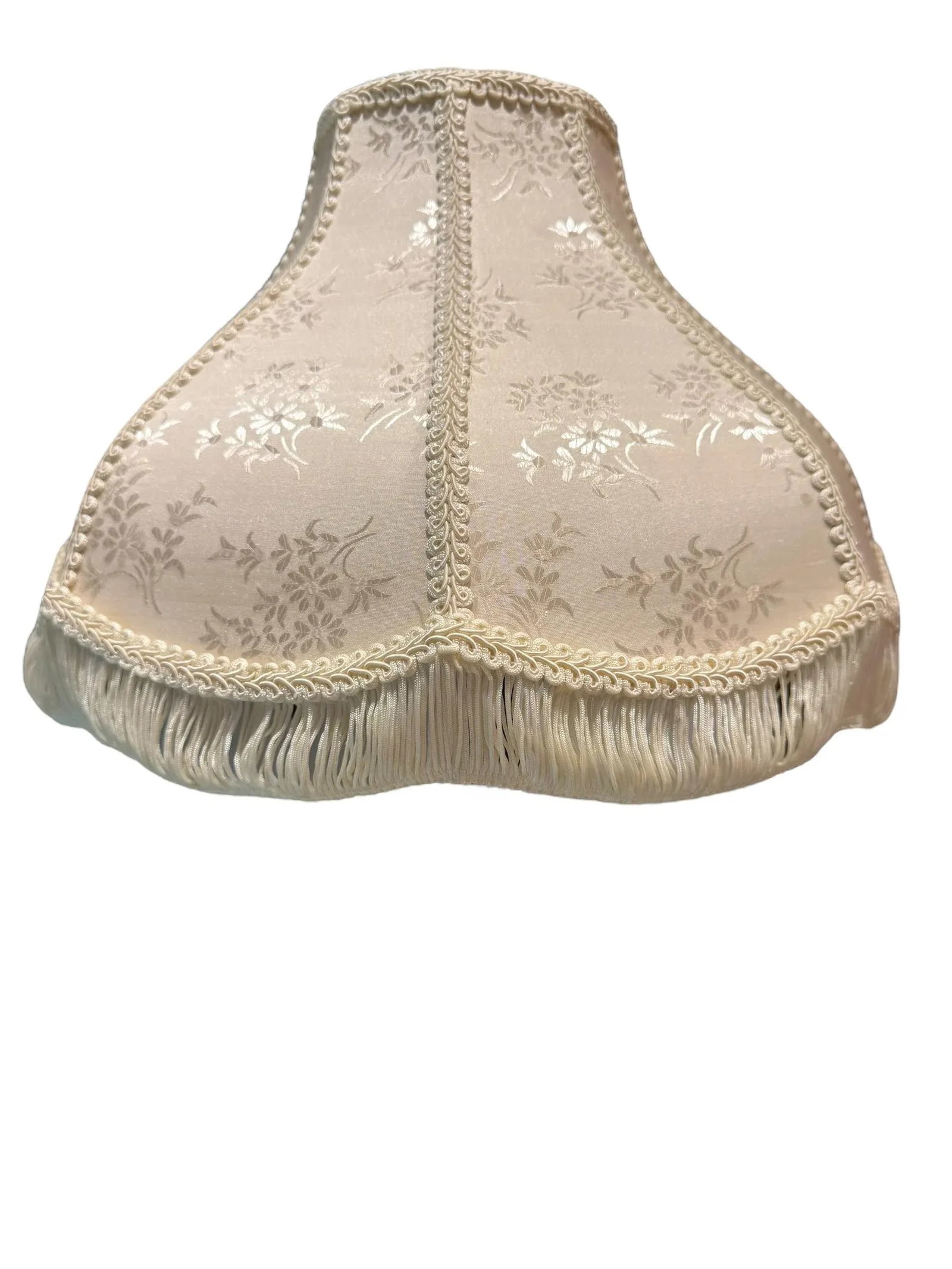 Vintage Victorian Fringe Bell-Style Lampshade - 10