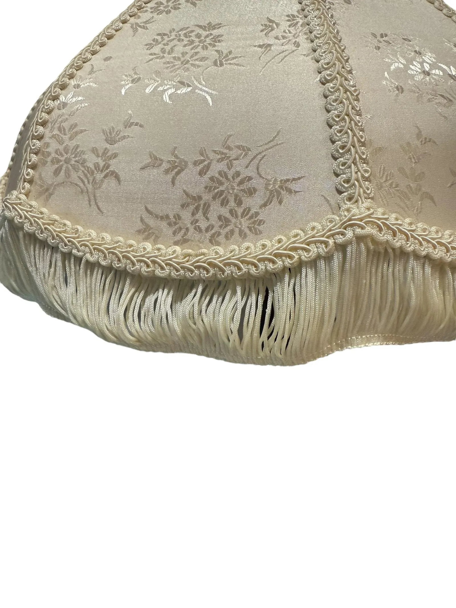 Vintage Victorian Fringe Bell-Style Lampshade - 7