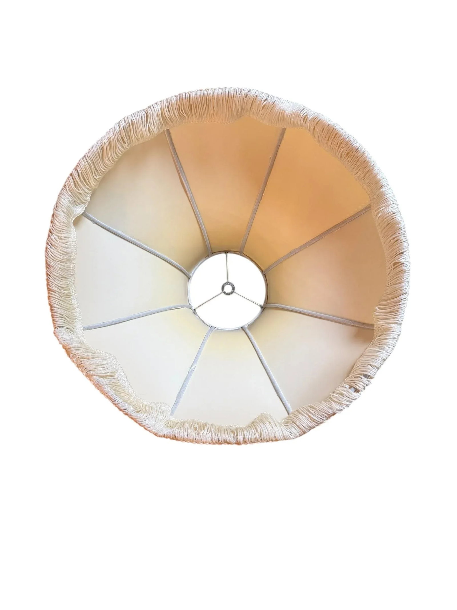 Vintage Victorian Fringe Bell-Style Lampshade - 8