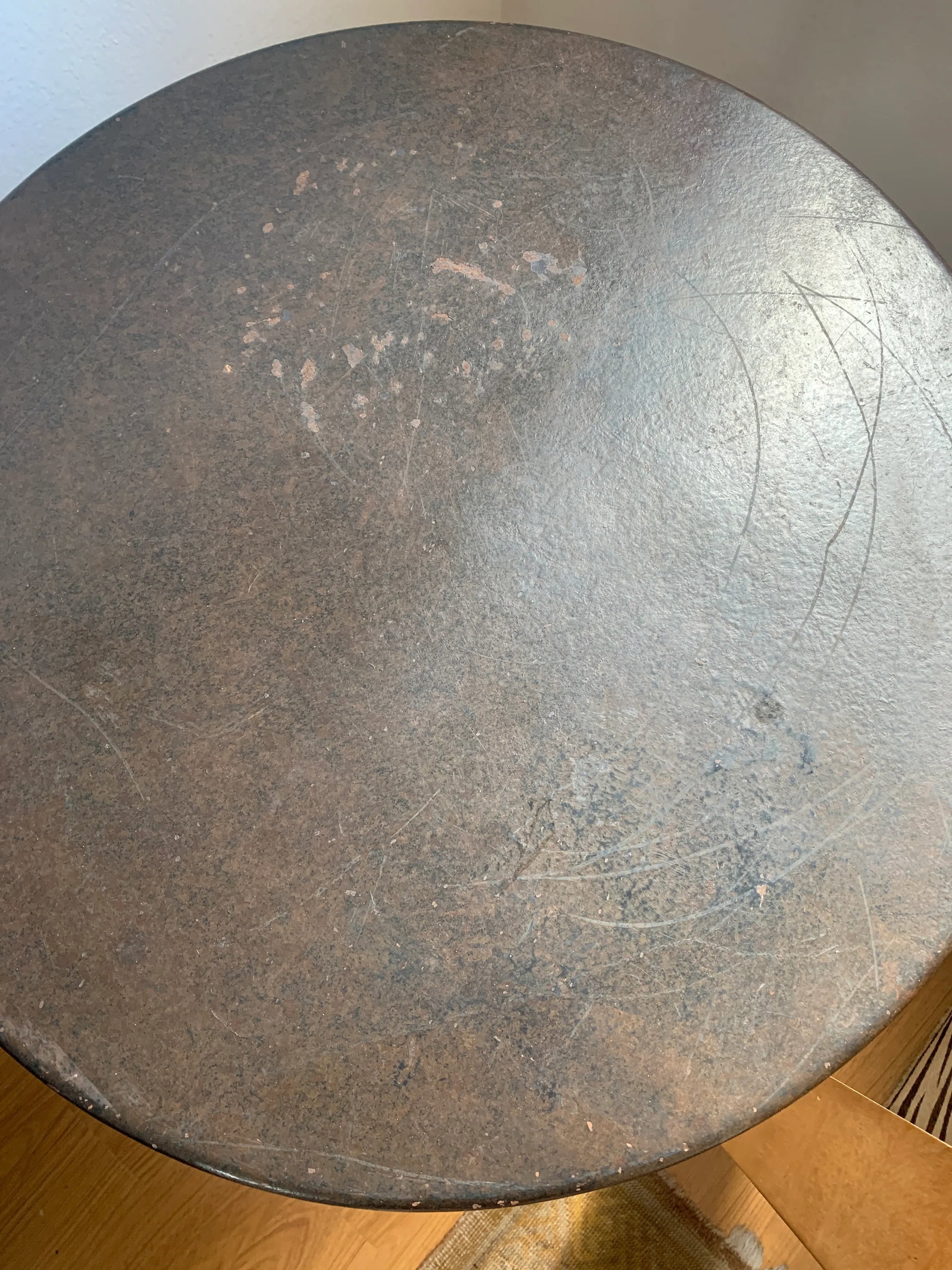 Wrought Iron Side Table - 6