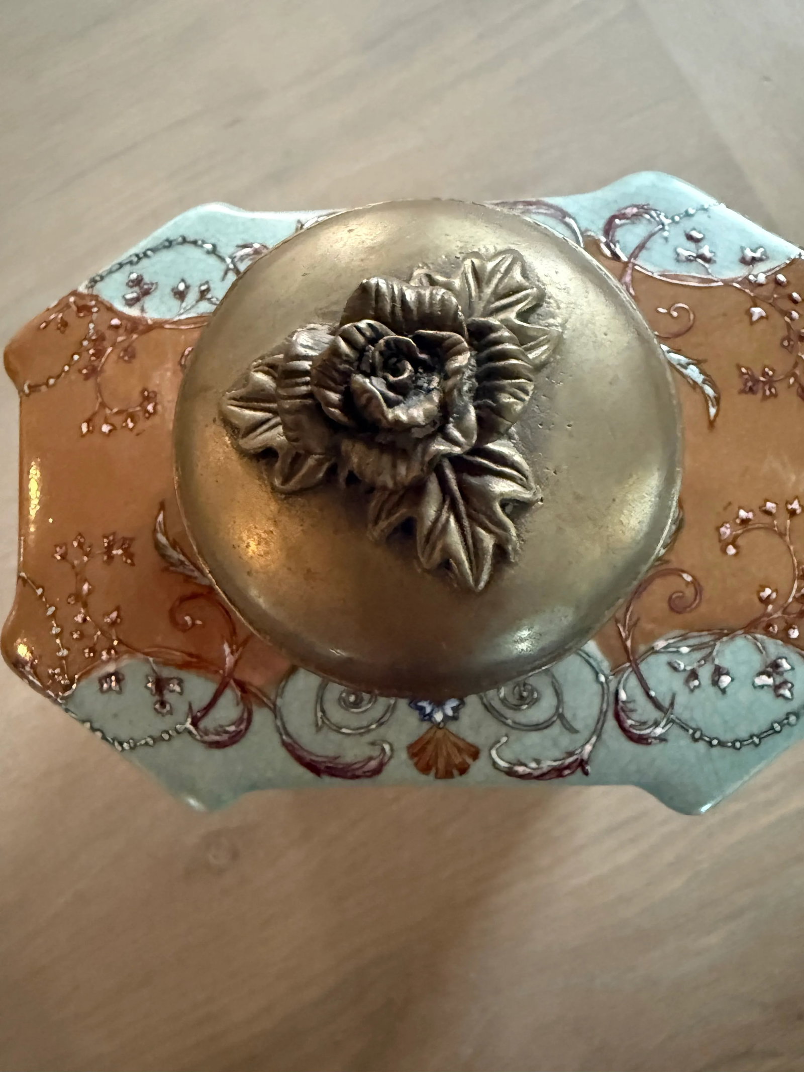 Vintage Wong Lee Tea Caddy Jar - 5