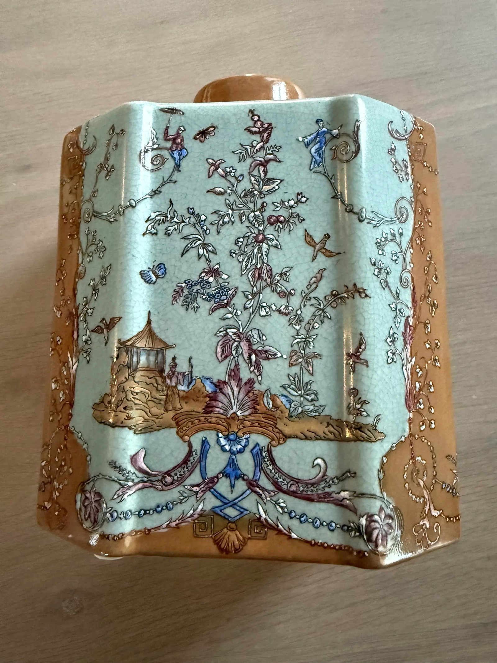 Vintage Wong Lee Tea Caddy Jar - 7