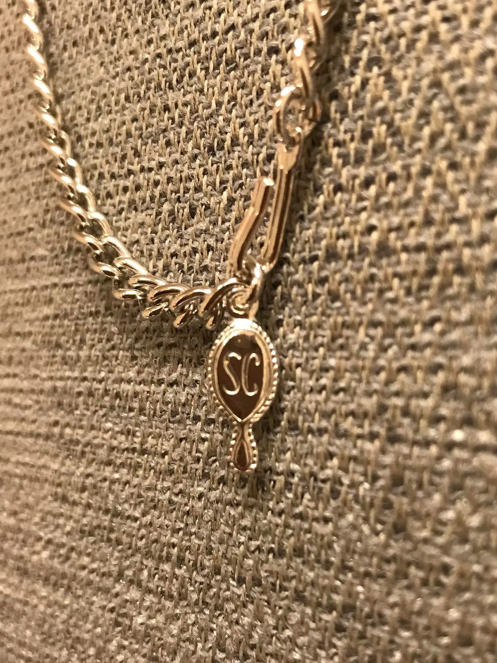 1970 Vintage Swan Rhinestone Pendant Necklace Swan Lake Sarah Coventry Costume Jewelry - 9