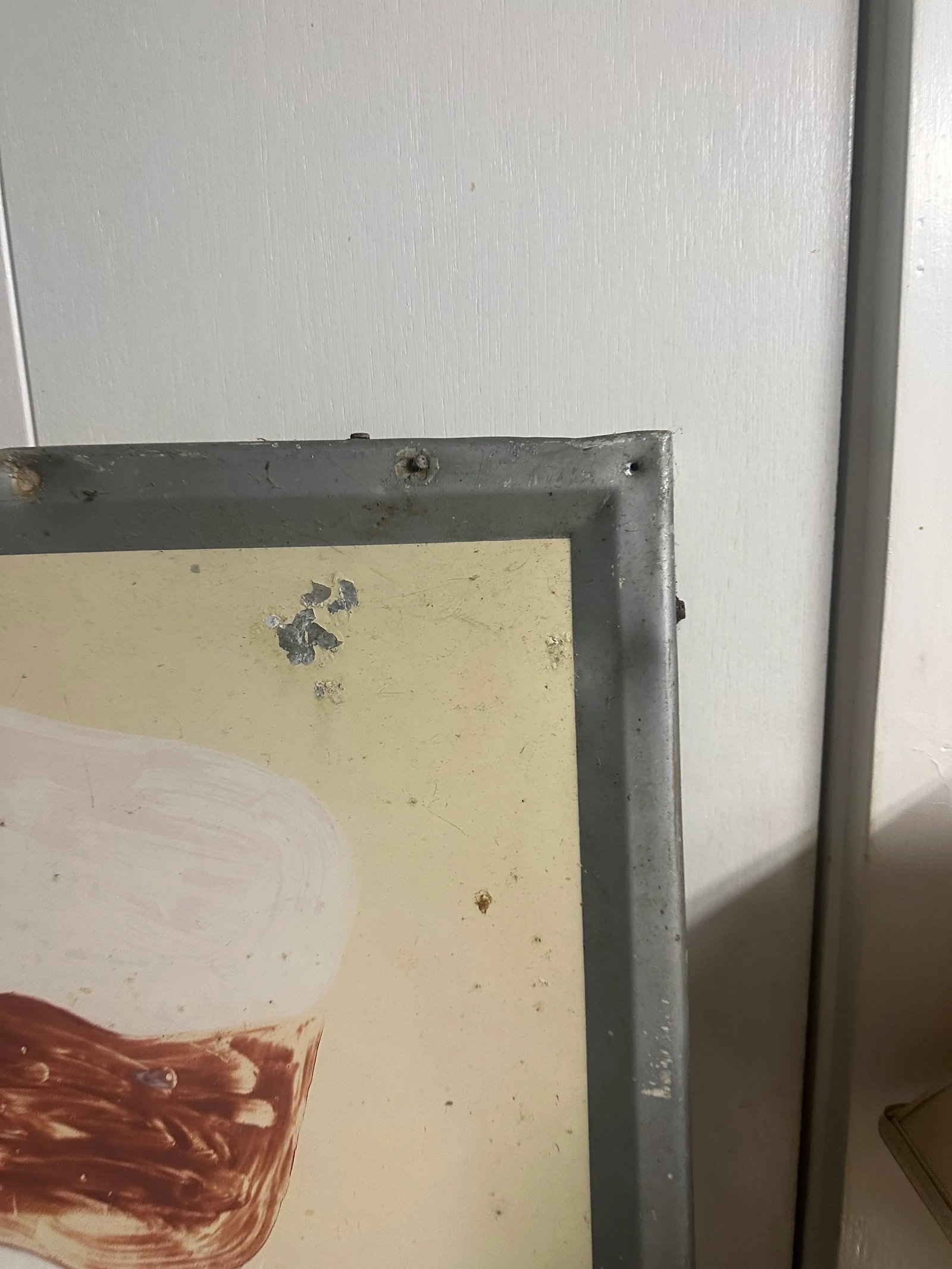 1930s Americana Metal Ice Cream Sign - 12