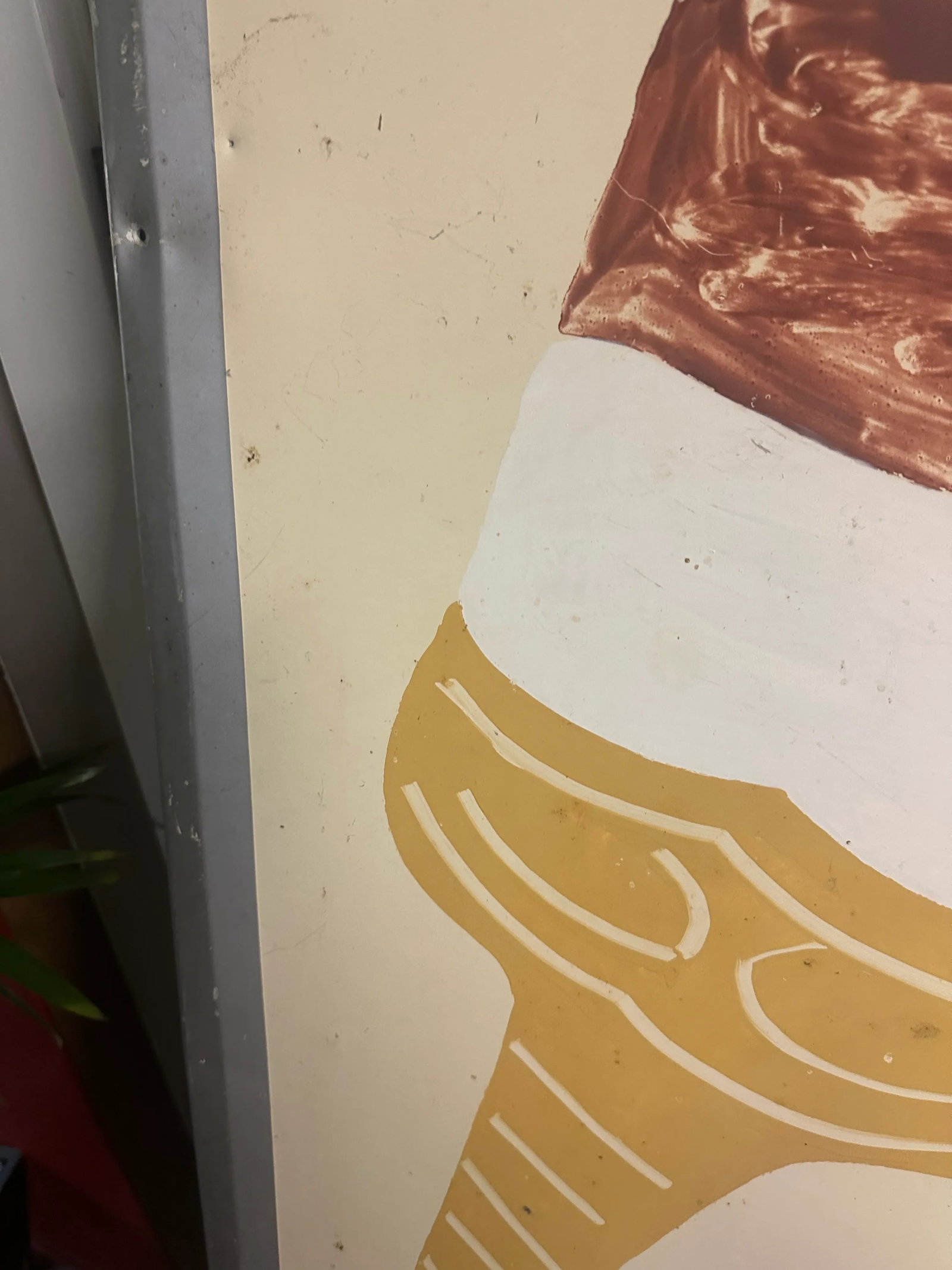 1930s Americana Metal Ice Cream Sign - 7