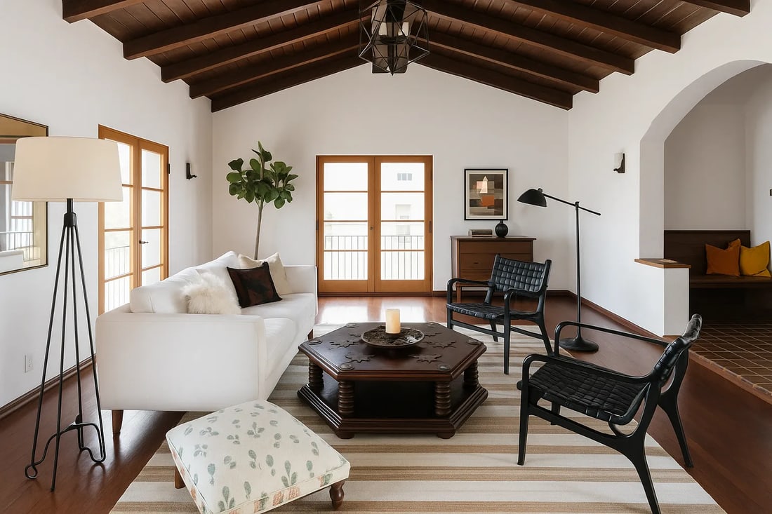 Moroccan Moorish Hexagonal Brazier Coffee Table With Brass Inlay & Tool Set - 10