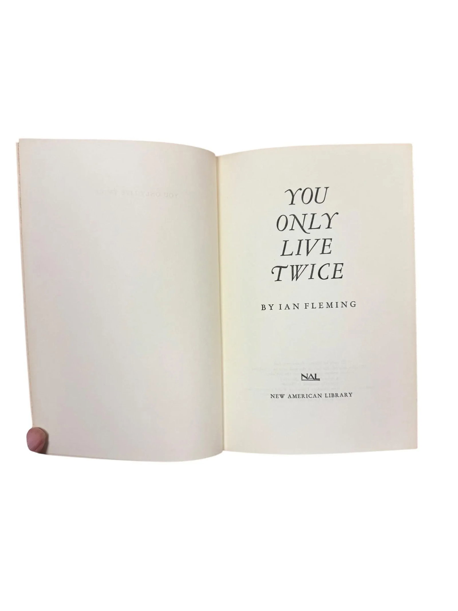 1964 James Bond You Only Live Twice Hardcover Book Ian Fleming - 3