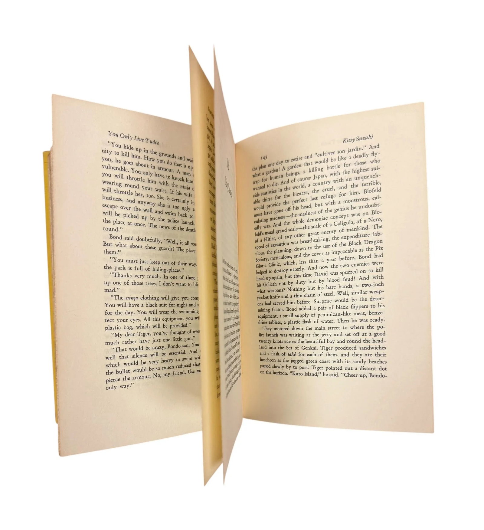 1964 James Bond You Only Live Twice Hardcover Book Ian Fleming - 8