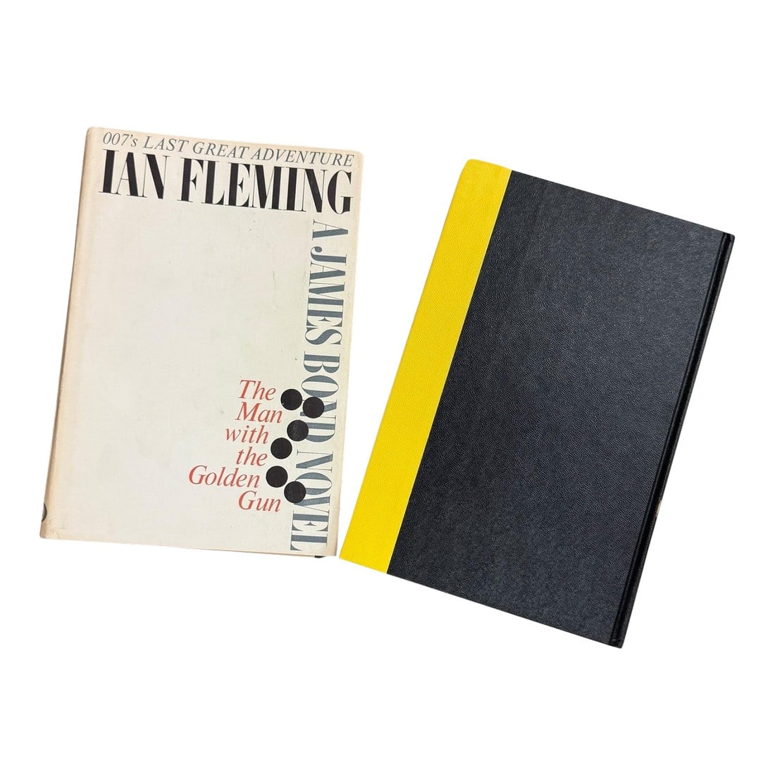 1965 Ian Fleming James Bond Hardcover the Man With the Golden Gun: The Man with the Golden Gun by Ian Fleming. It is the twelfth and final novel in the James Bond series, published posthumously on April 1, 1965, after Fleming's death. He was too ill to complete this