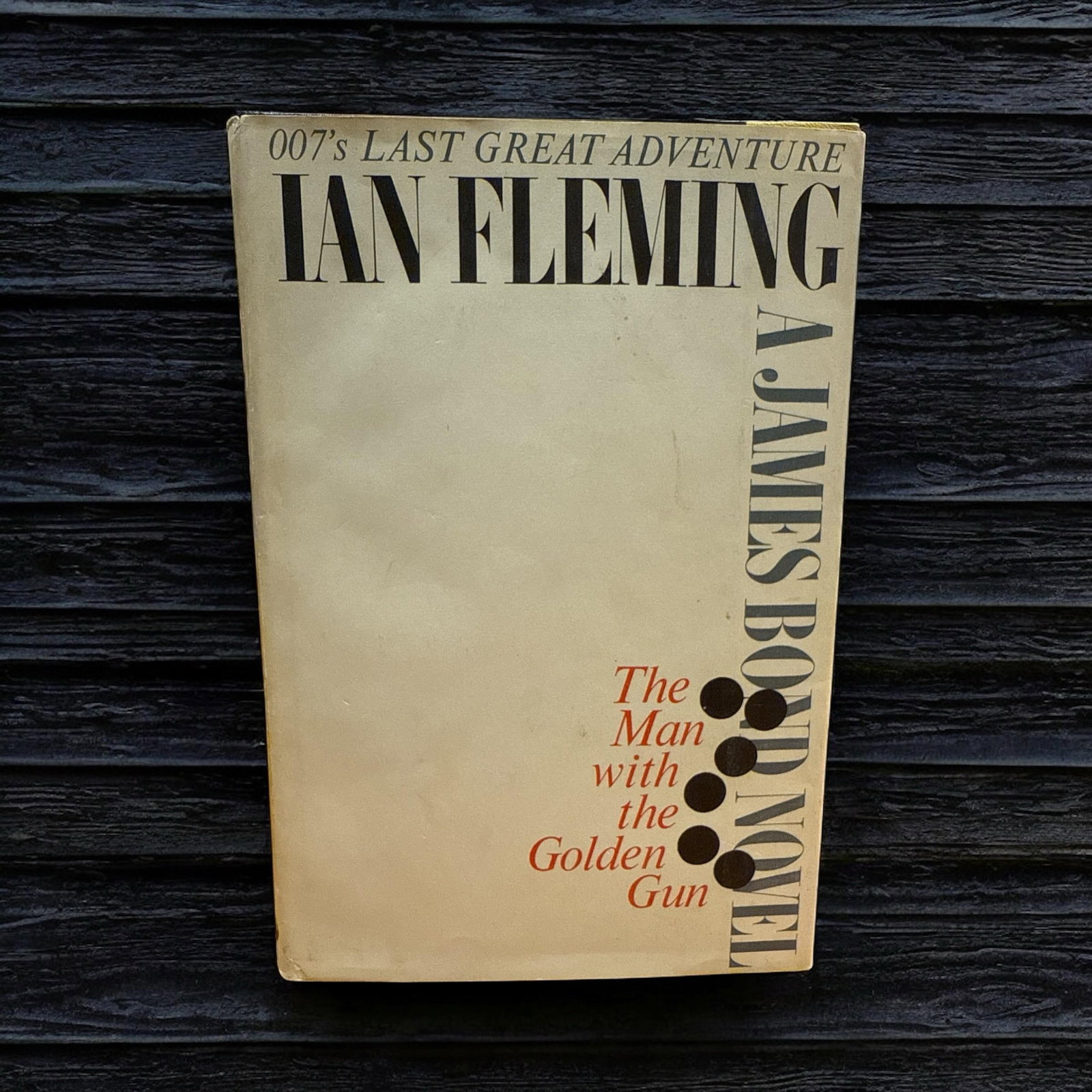 1965 Ian Fleming James Bond Hardcover the Man With the Golden Gun - 2
