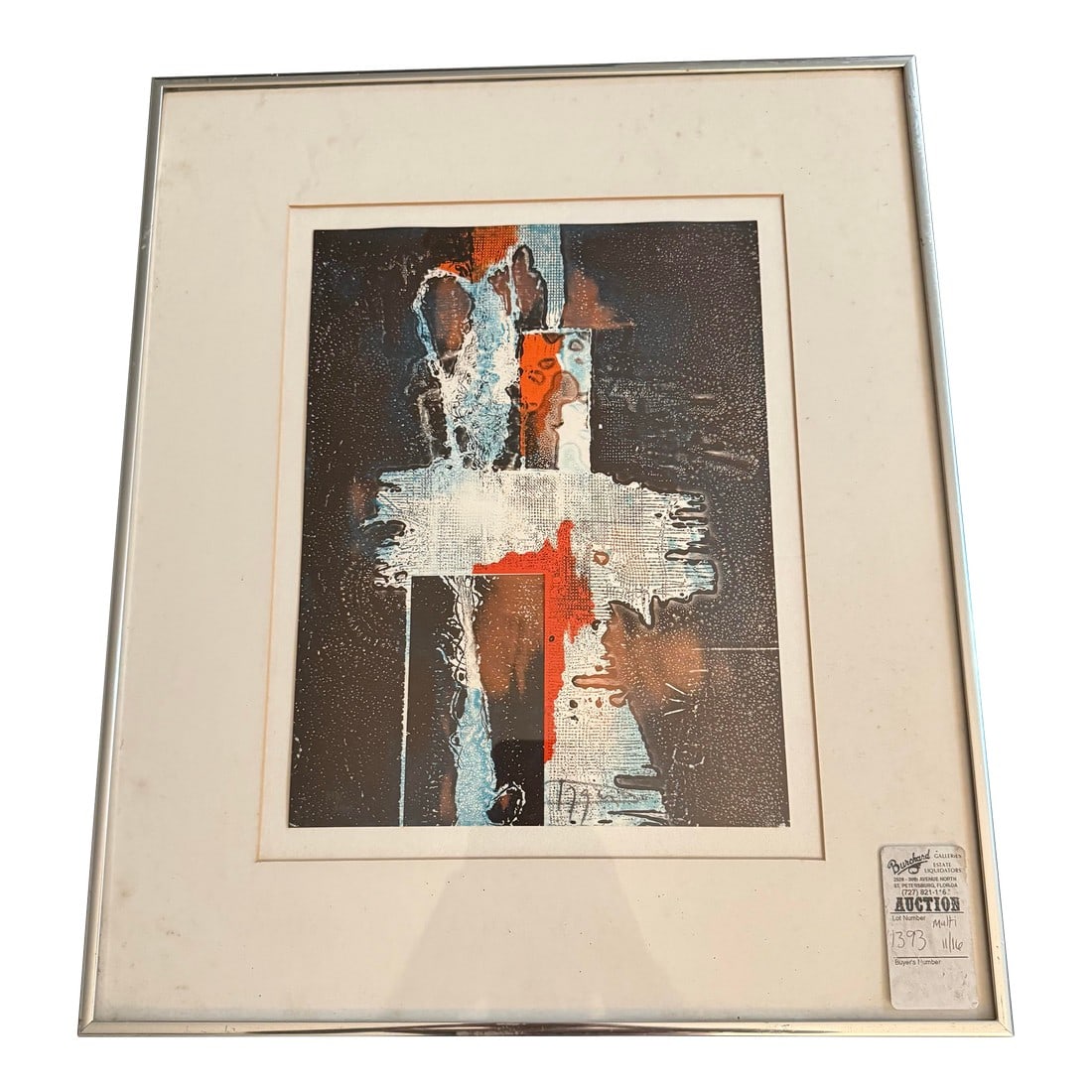 1979 Signed Laszlo Dus (California Hungary b.1941) Lithograph 344/1000 (1 of 7)