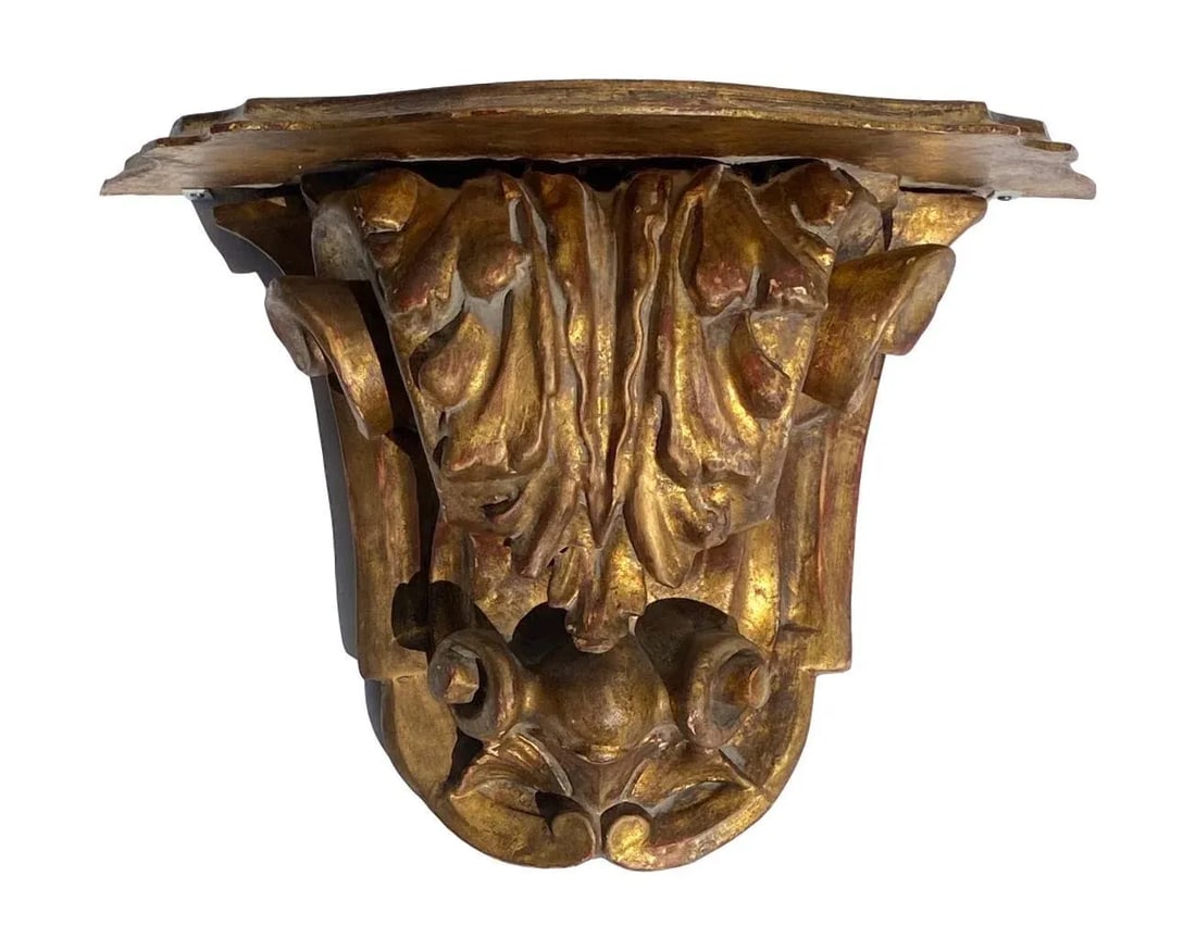 1960's Florentine Gilt Wall Bracket - 2