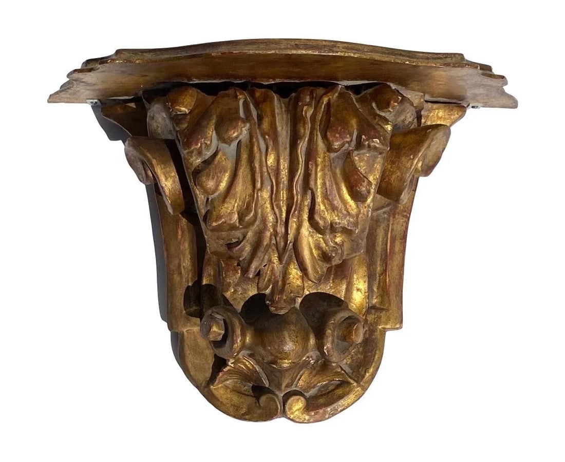1960's Florentine Gilt Wall Bracket - 6