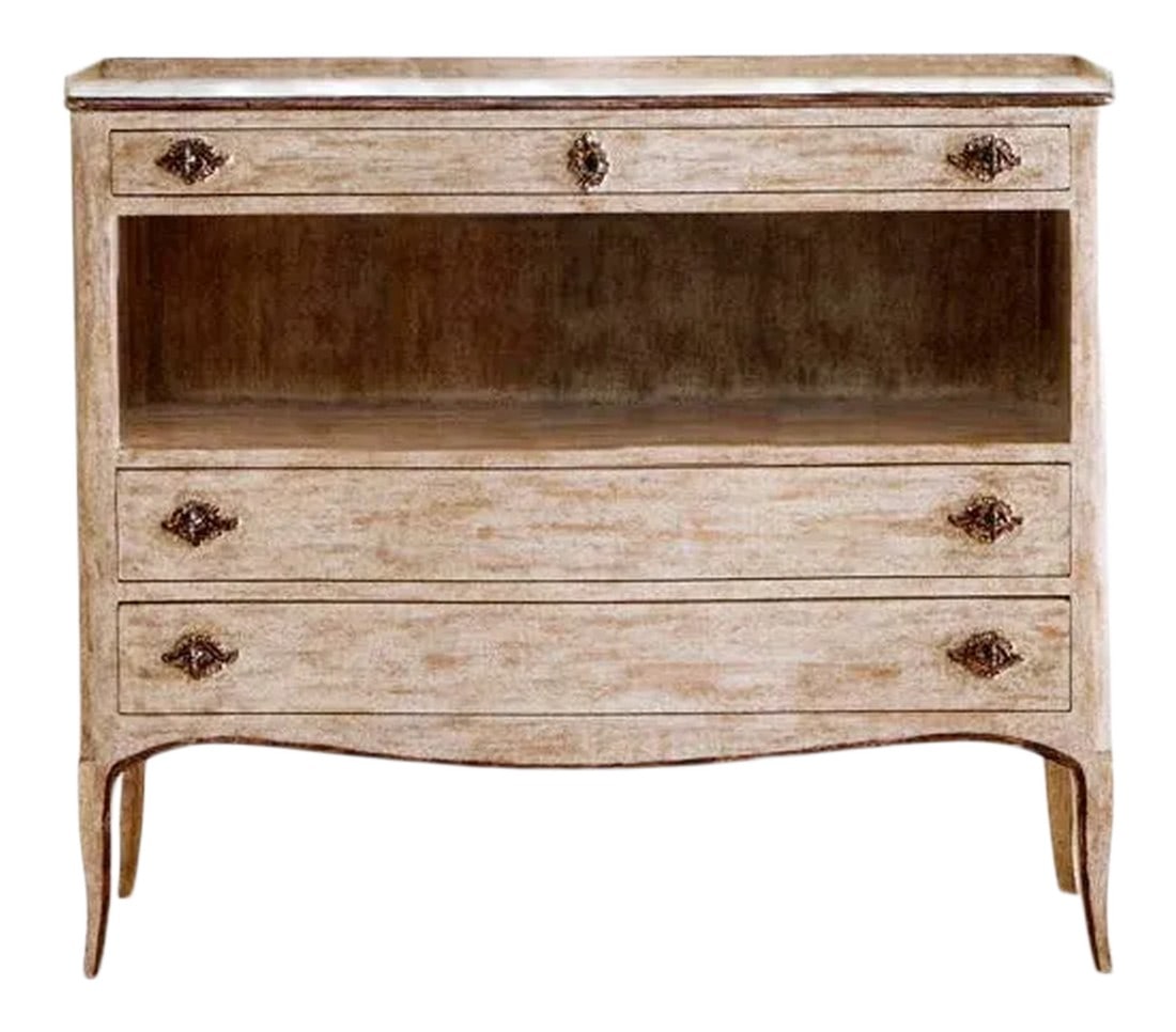 Louis XV Provincial Style "Ange" Nightstand (1 of 7)