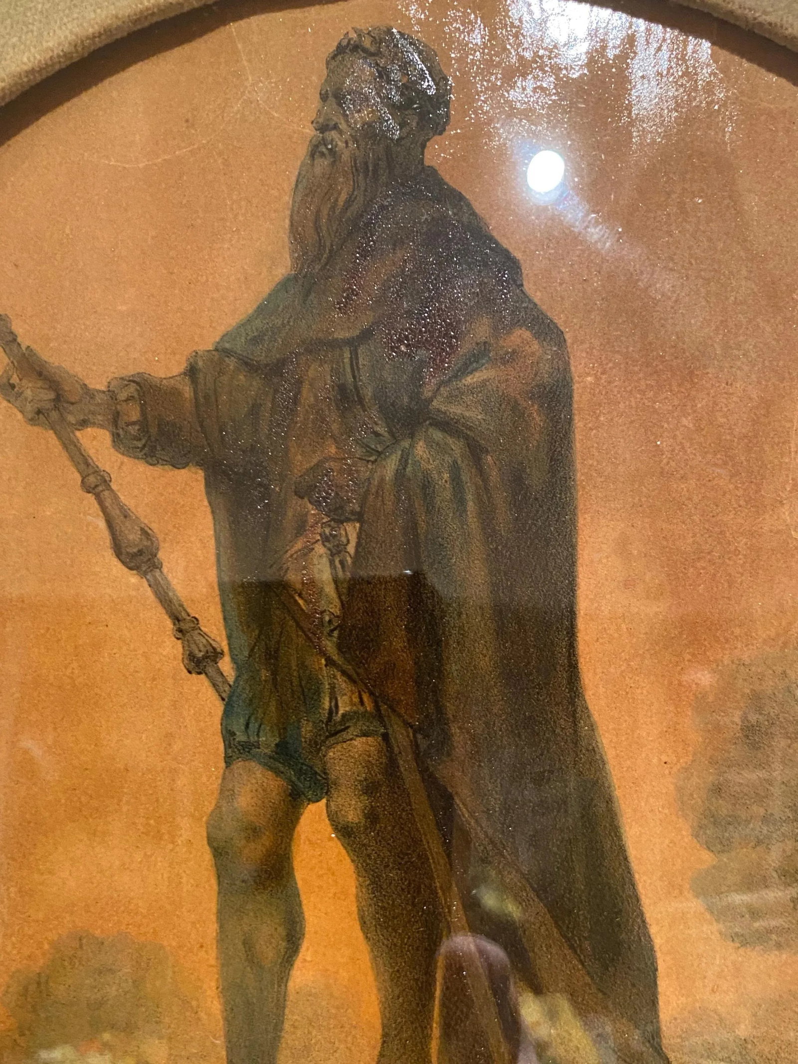 Late 19th Century Victorian Figurative Painting, Framed - 6